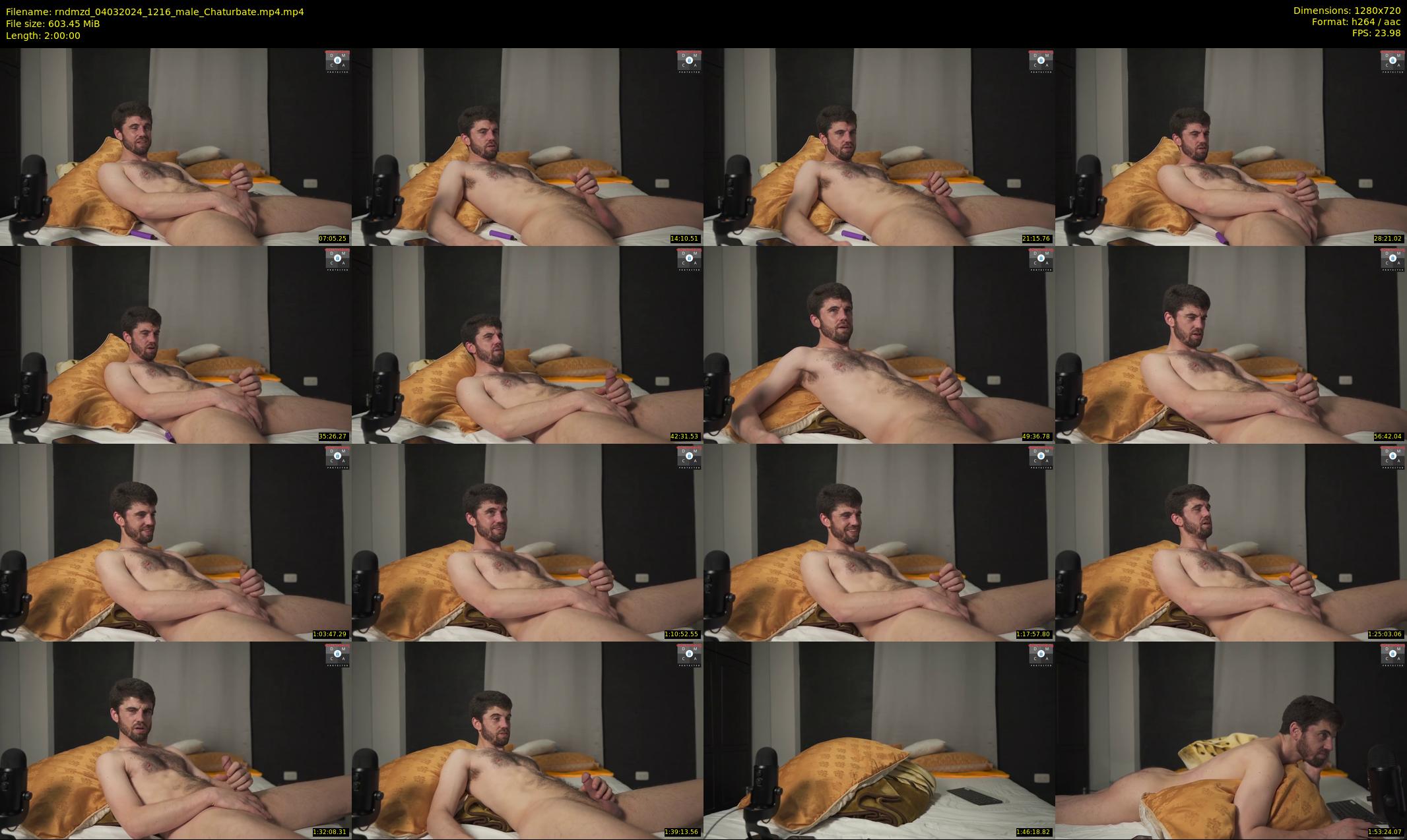 rndmzd — 120 minute Chaturbate male cam show recording, 720p, Mar 4, 2024