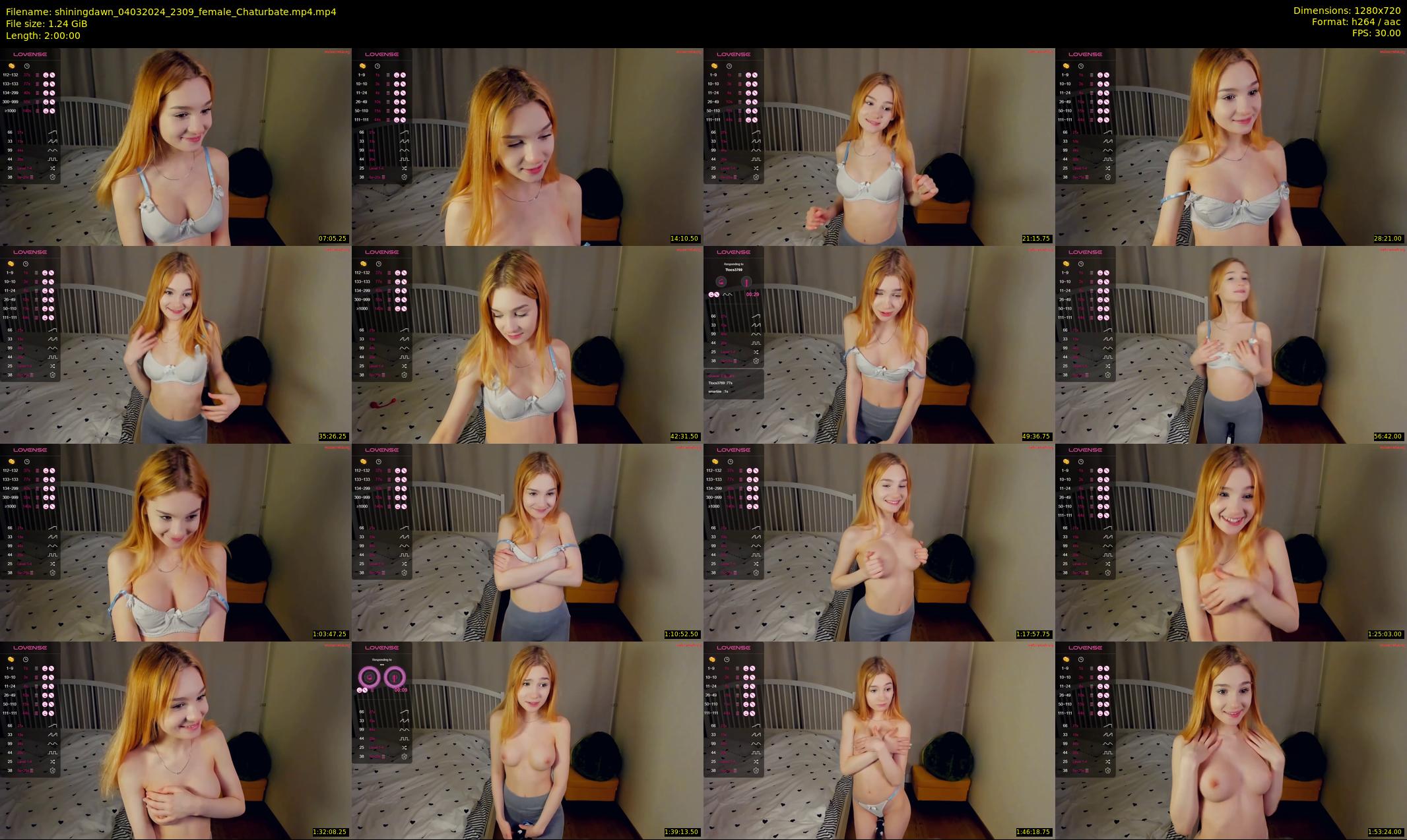 shiningdawn — 120 minute Chaturbate female cam show recording, 720p, Mar 4, 2024