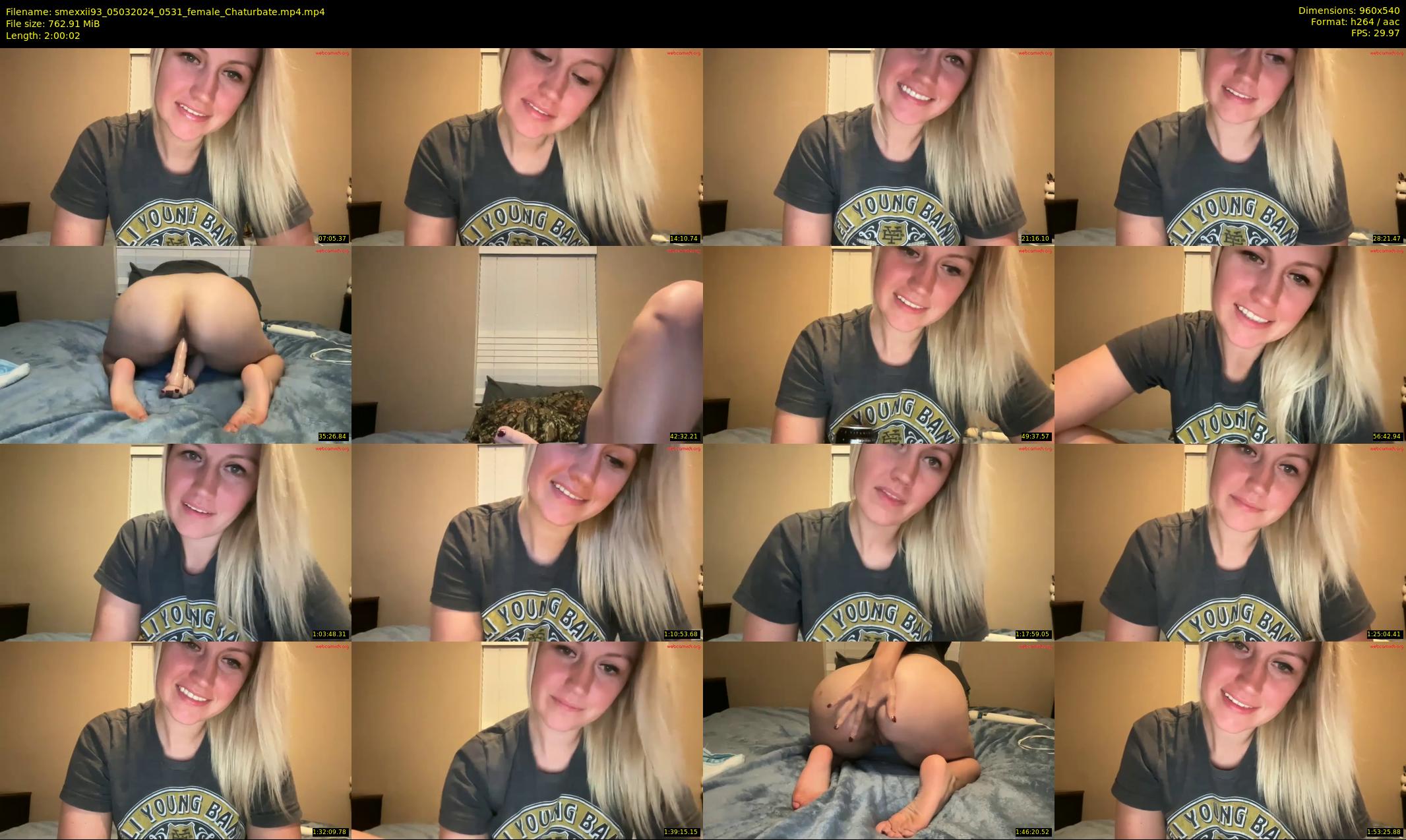 smexxii93 — 121 minute Chaturbate female cam show recording, 480p, Mar 5, 2024