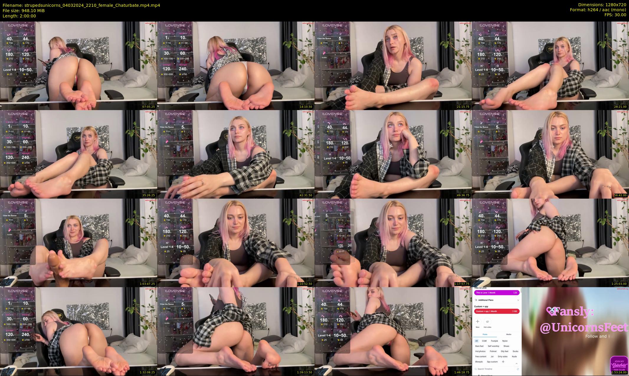 strupedsunicorns — 120 minute Chaturbate couple cam show recording, 720p, Mar 4, 2024