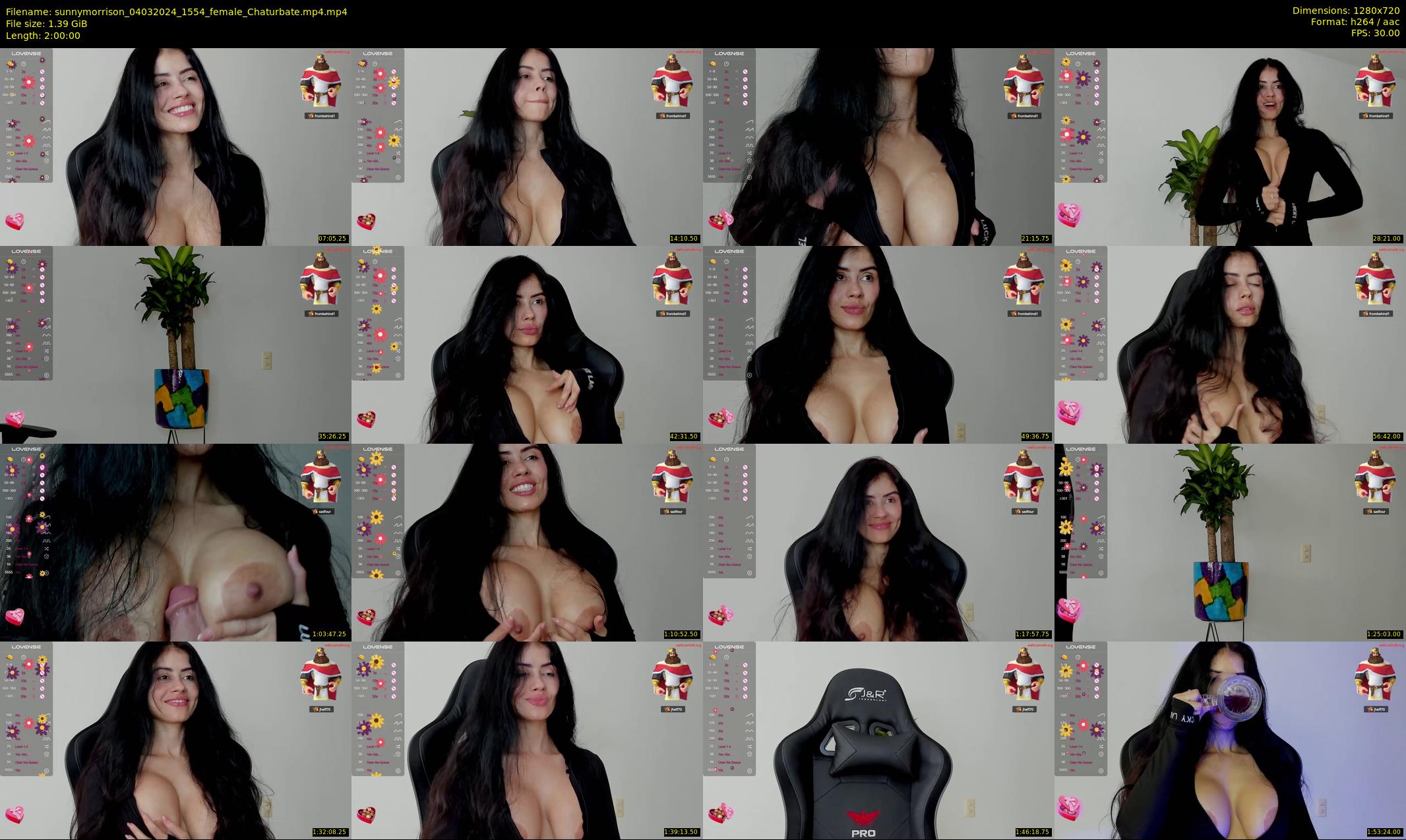 sunnymorrison — 120 minute Chaturbate female cam show recording, 720p, Mar 4, 2024