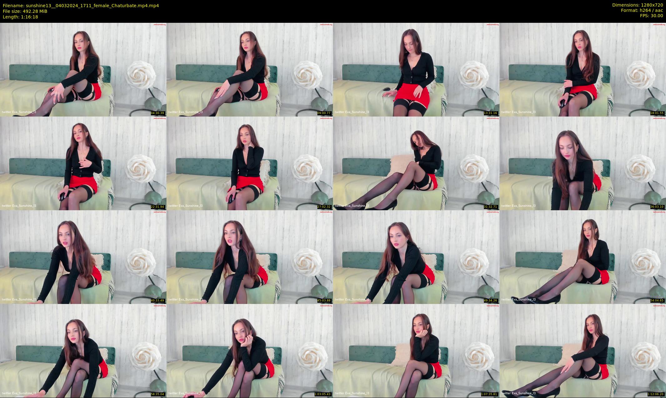 sunshine13_ — 77 minute Chaturbate female cam show recording, 720p, Mar 4, 2024