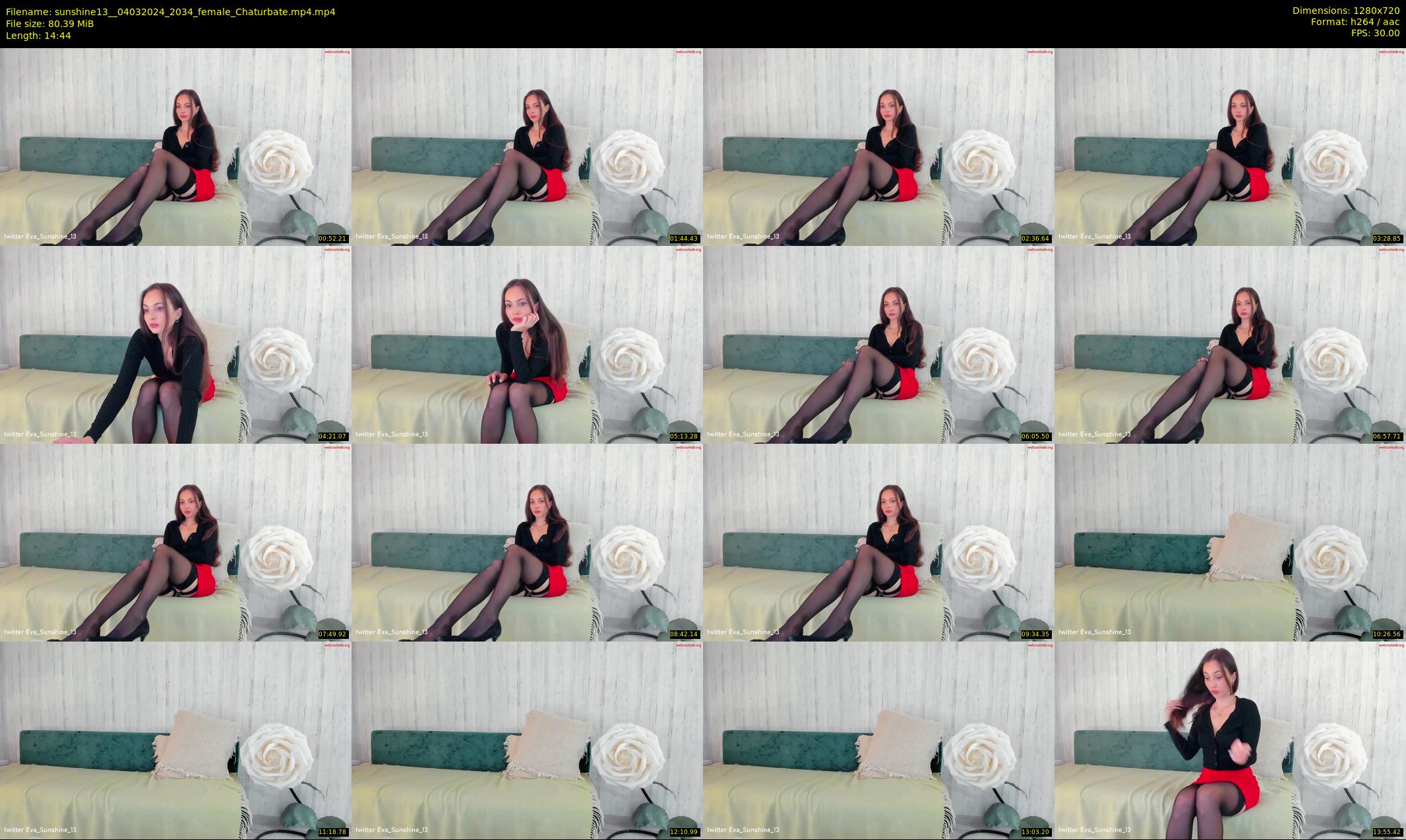 sunshine13_ — 15 minute Chaturbate female cam show recording, 720p, Mar 4, 2024
