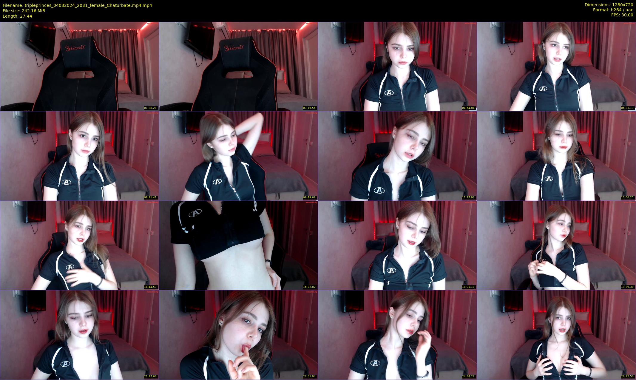 tripleprinces — 28 minute Chaturbate female cam show recording, 720p, Mar 4, 2024