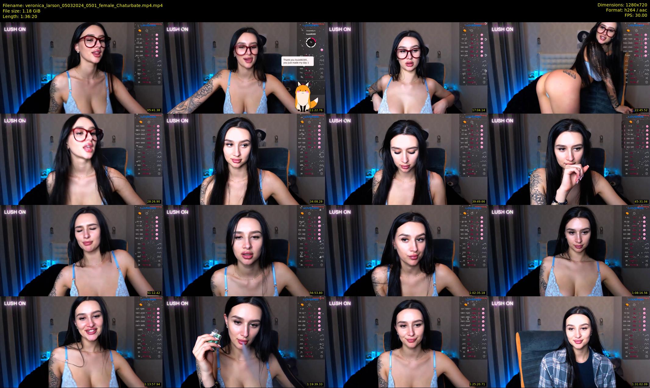 veronica_larson — 97 minute Chaturbate female cam show recording, 720p, Mar 5, 2024