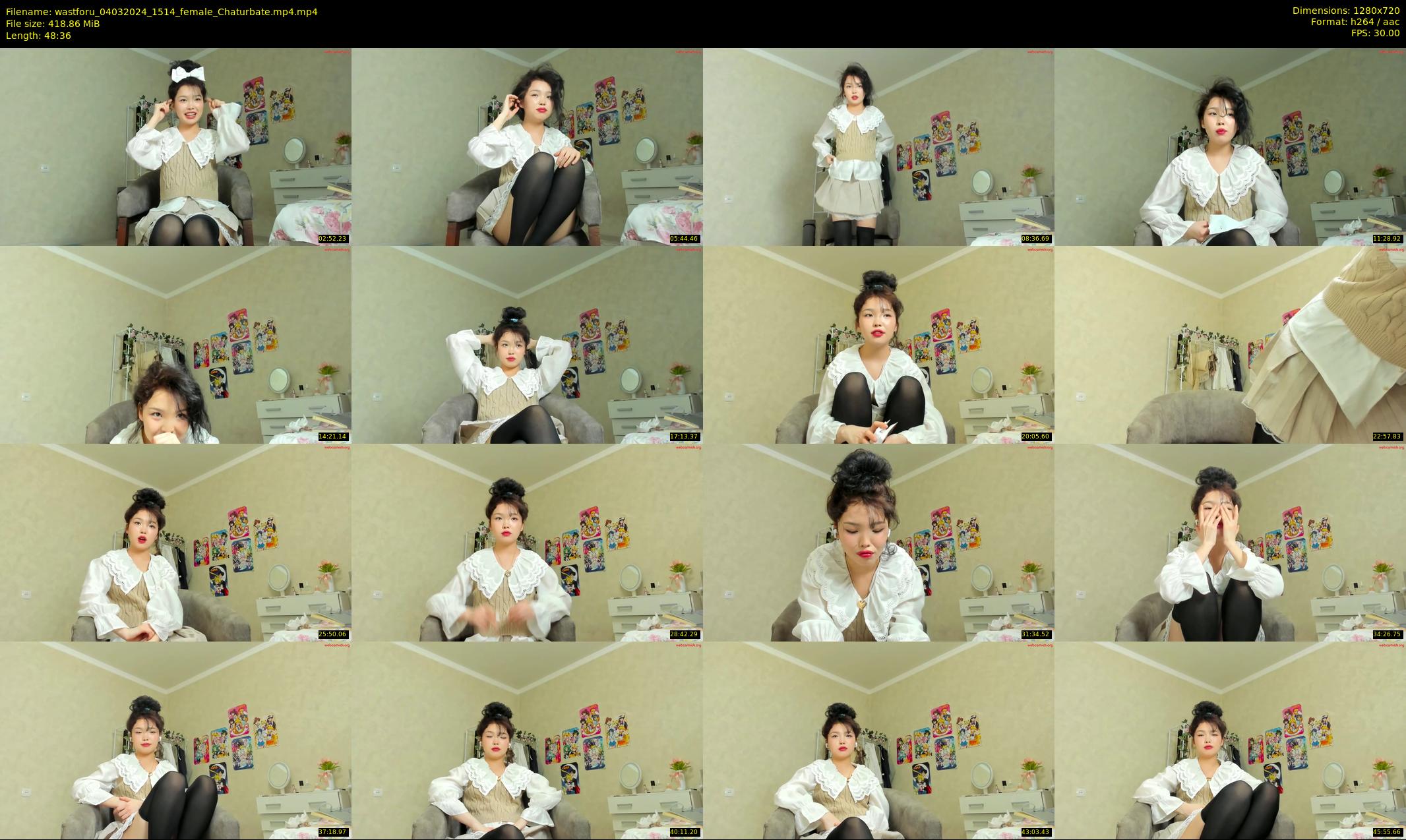 wastforu — 49 minute Chaturbate female cam show recording, 720p, Mar 4, 2024