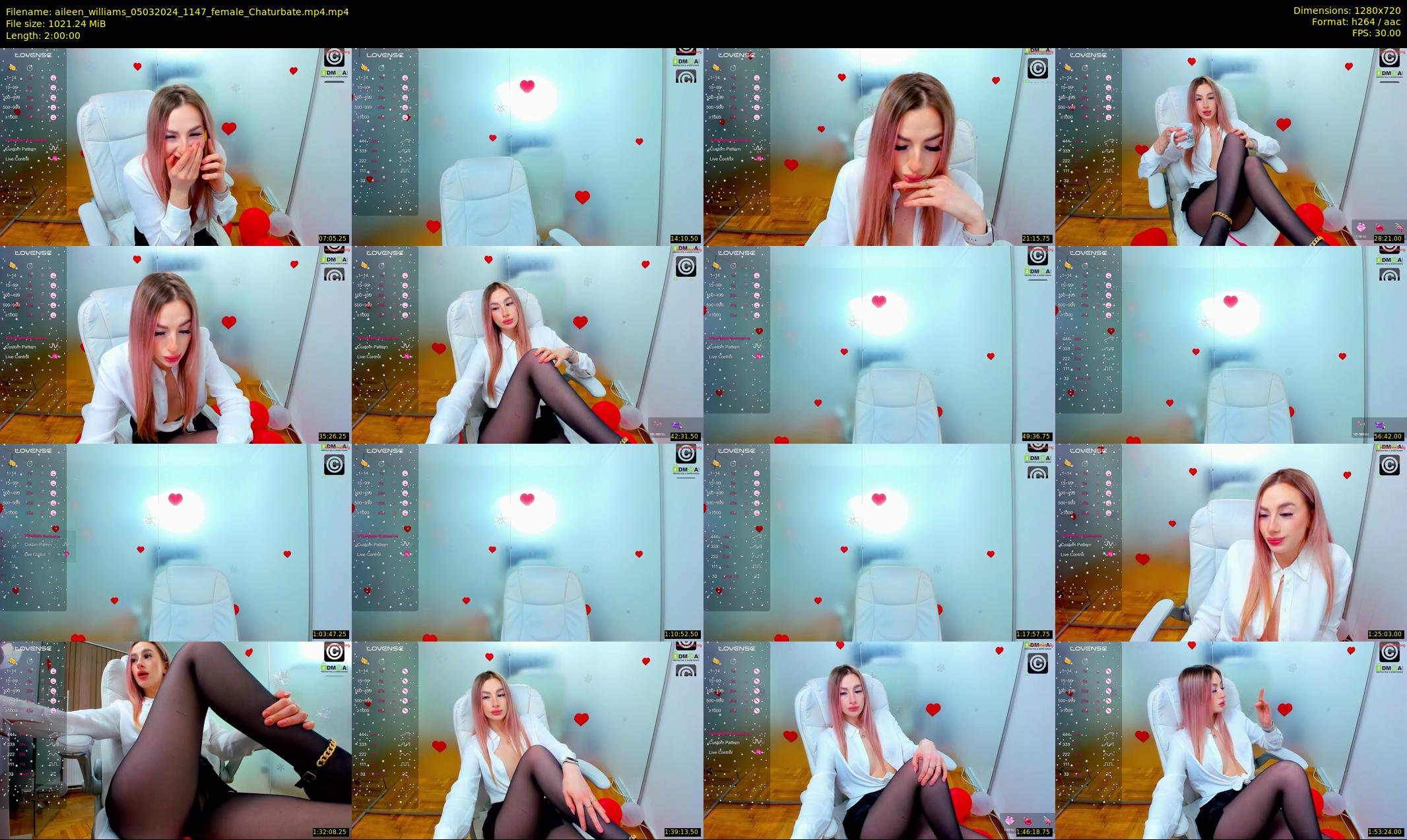 aileen_williams — 120 minute Chaturbate female cam show recording, 720p, Mar 5, 2024
