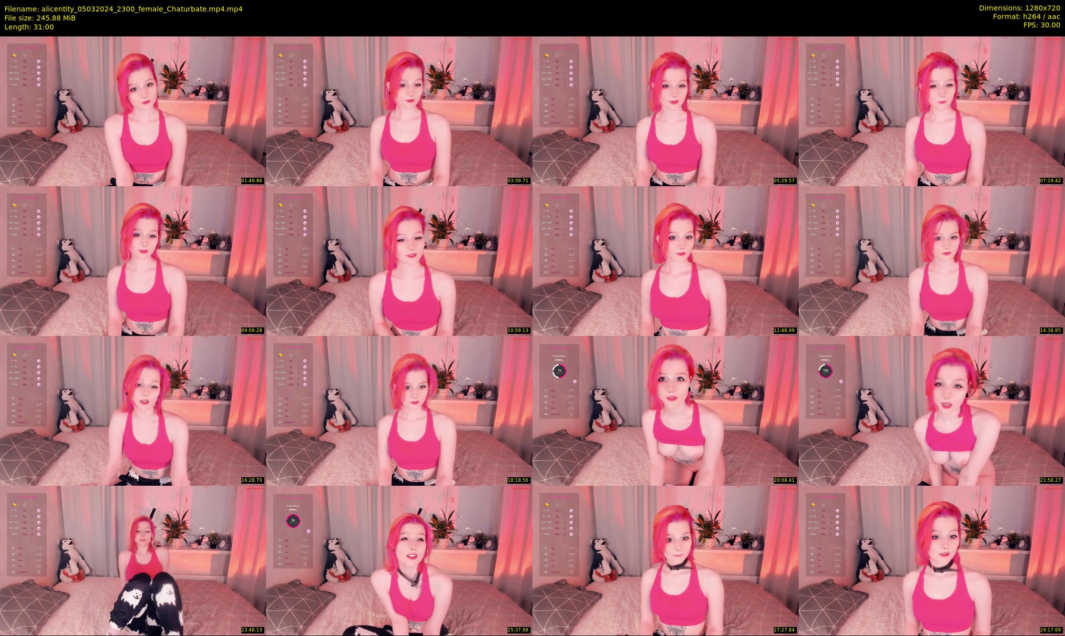 alicentity — 31 minute Chaturbate female cam show recording, 720p, Mar 5, 2024