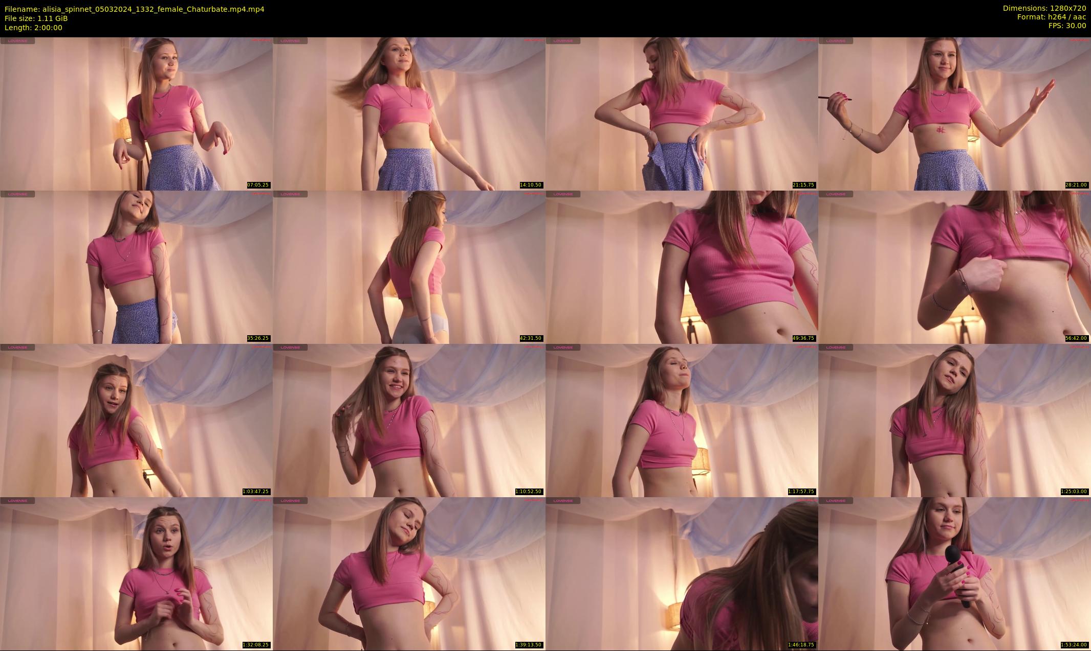alisia_spinnet — 120 minute Chaturbate female cam show recording, 720p, Mar 5, 2024
