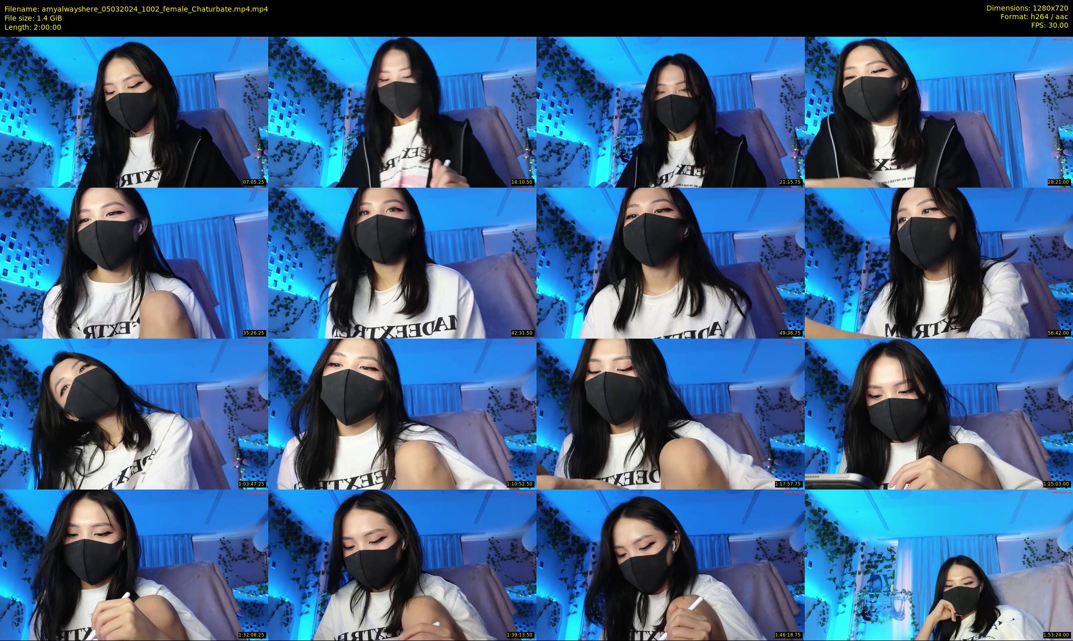 amyalwayshere — 120 minute Chaturbate female cam show recording, 720p, Mar 5, 2024