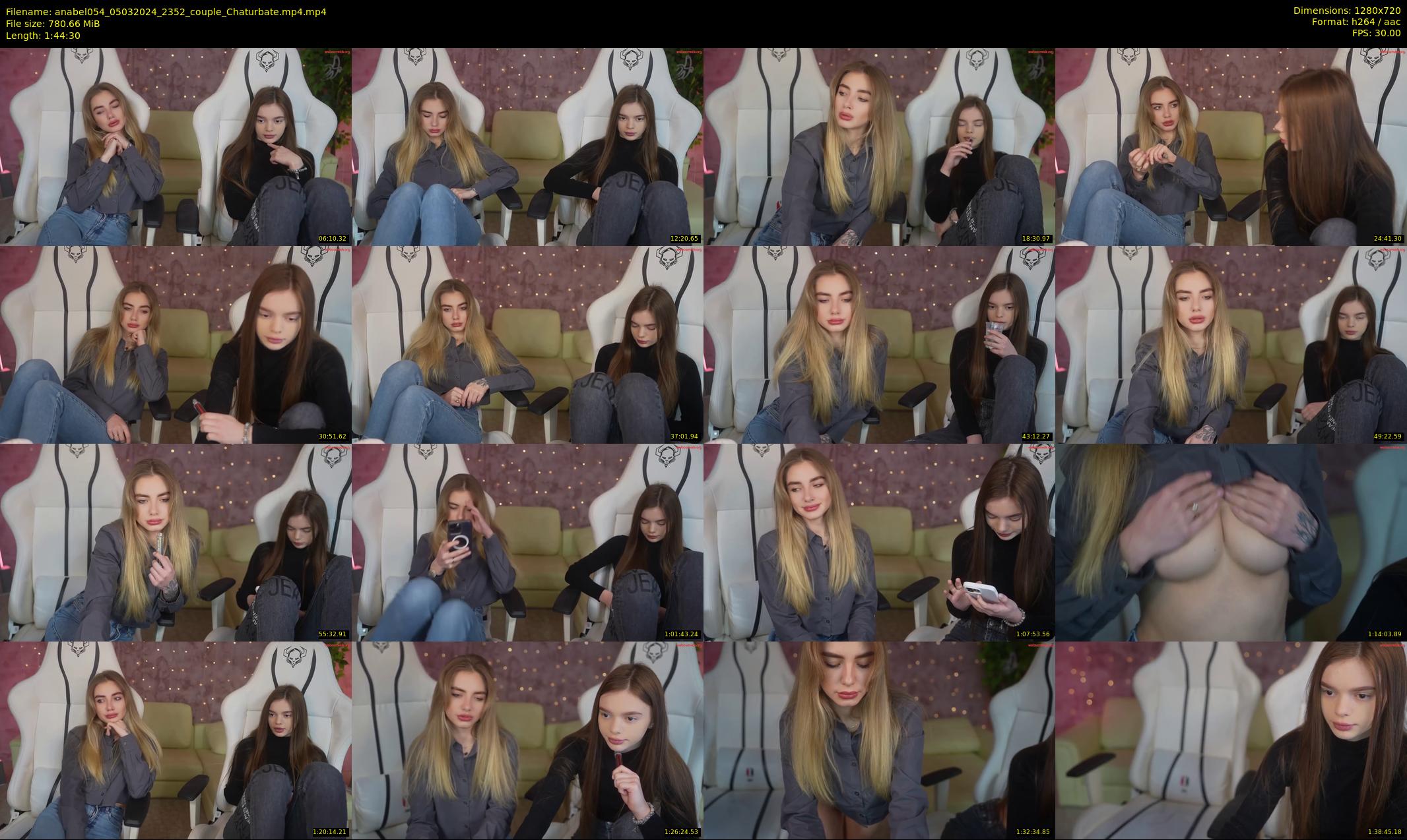anabel054 — 105 minute Chaturbate female cam show recording, 720p, Mar 5, 2024