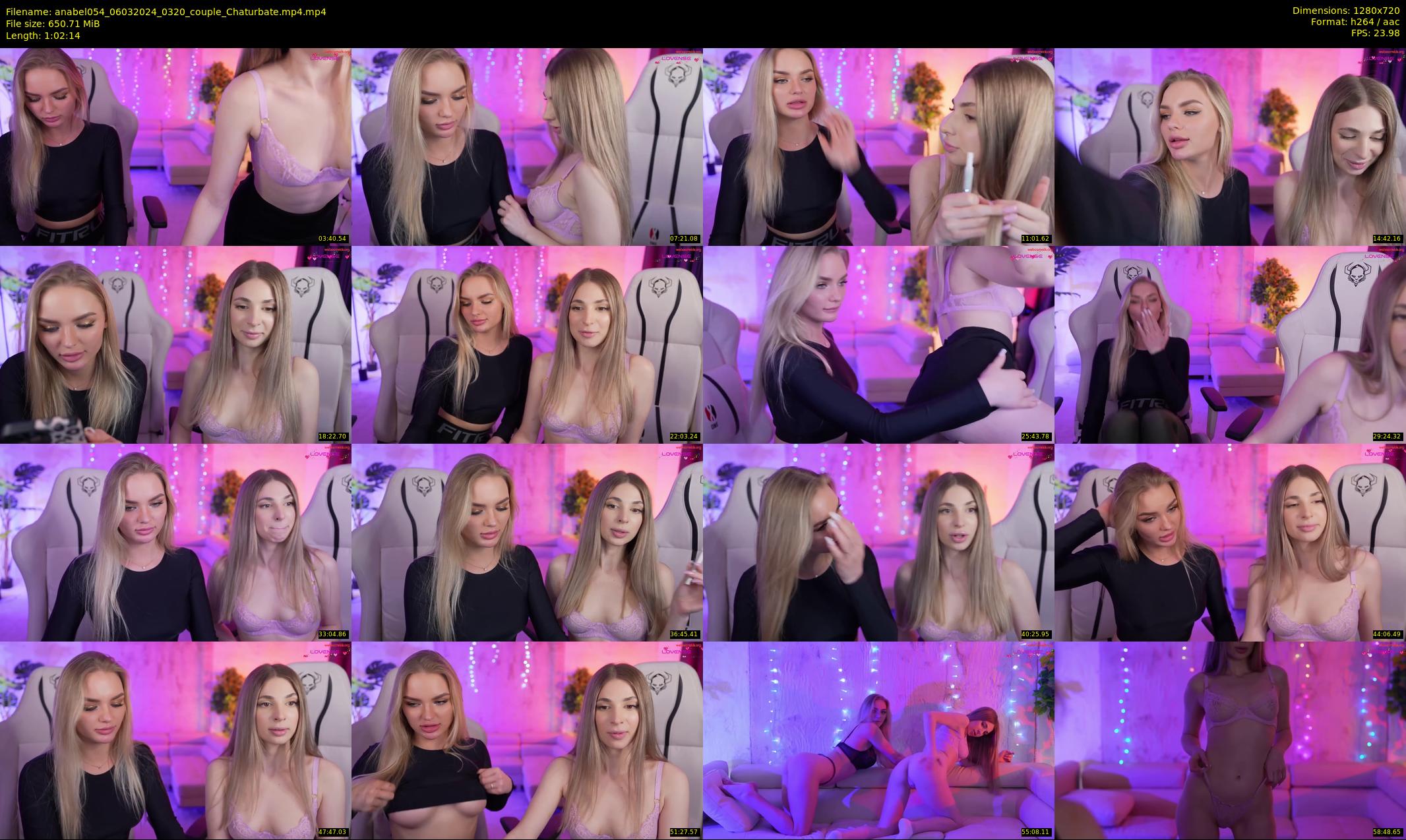 anabel054 — 63 minute Chaturbate female cam show recording, 720p, Mar 6, 2024