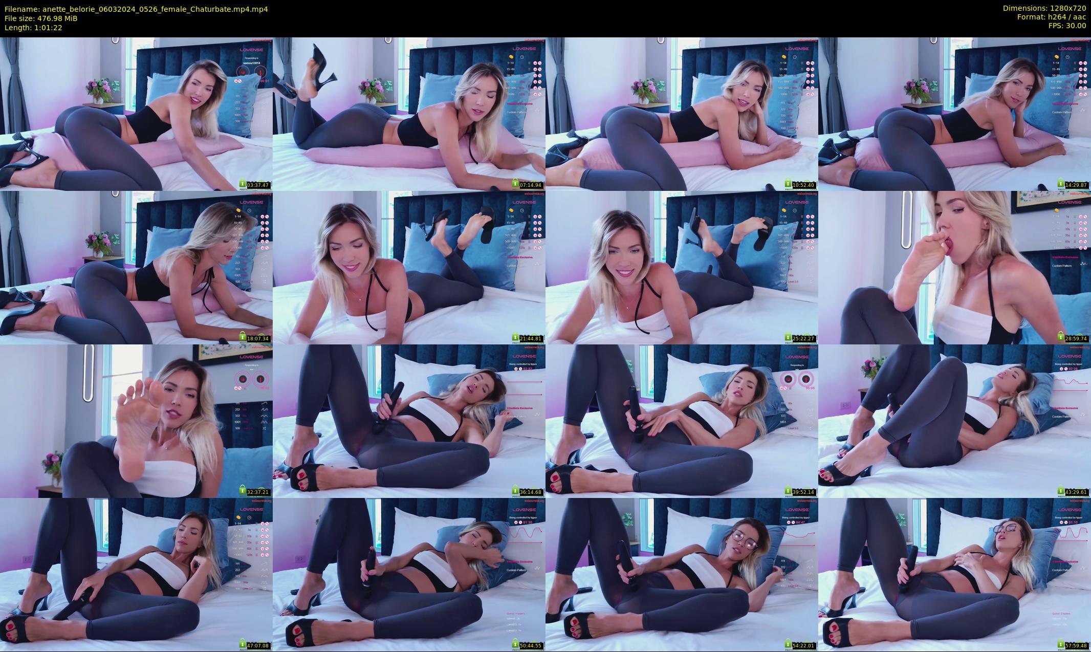 anette_belorie — 62 minute Chaturbate female cam show recording, 720p, Mar 6, 2024