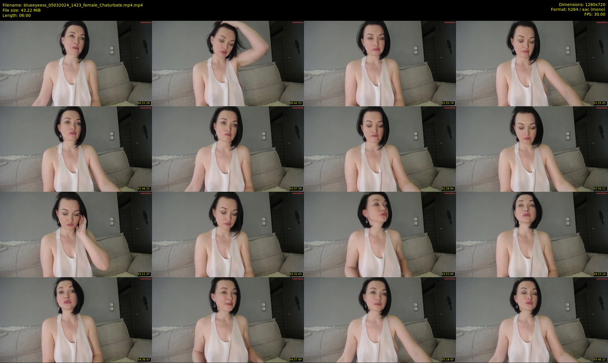 blueeyeess — 6 minute Chaturbate female cam show recording, 720p, Mar 5, 2024