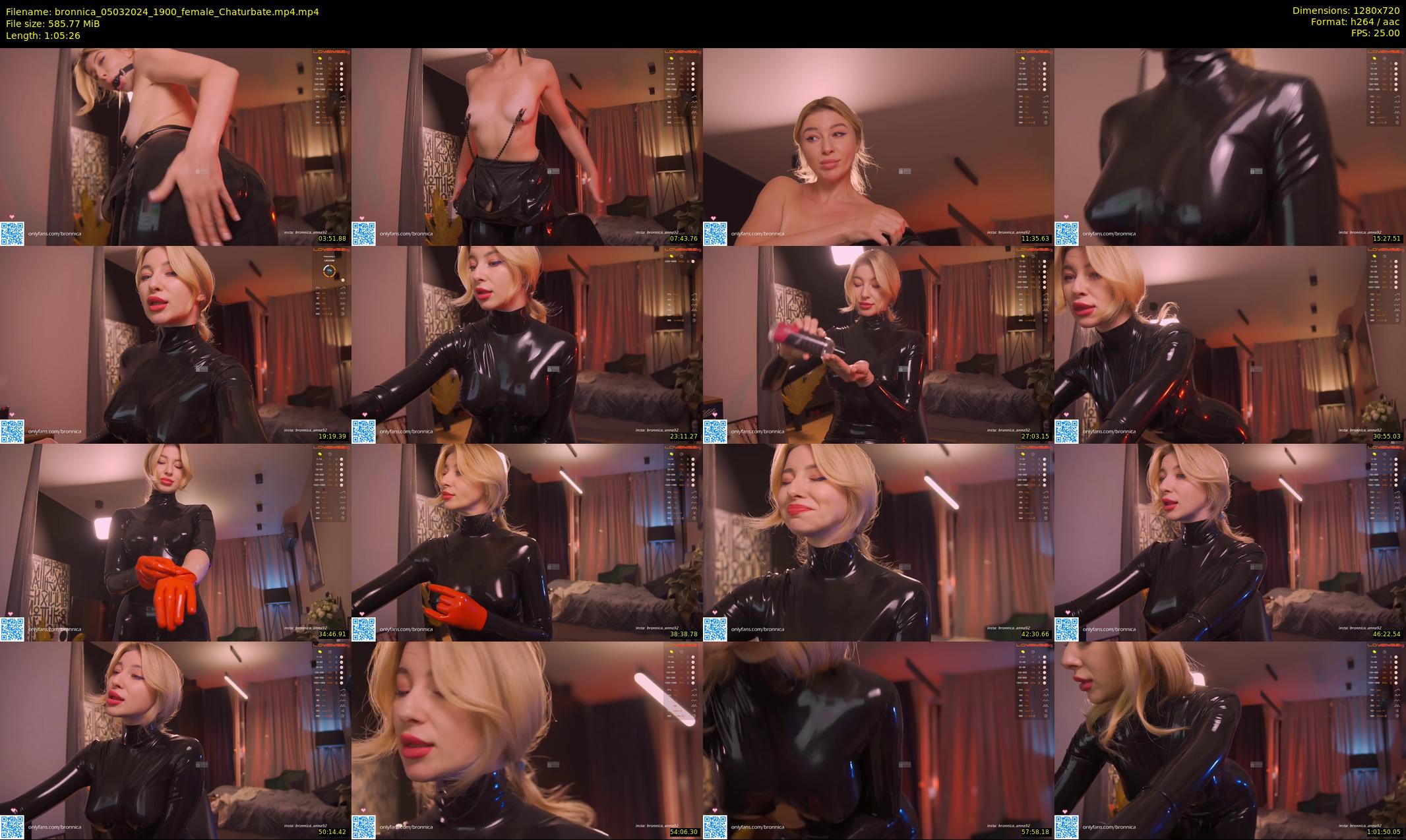 bronnica — 66 minute Chaturbate female cam show recording, 720p, Mar 5, 2024