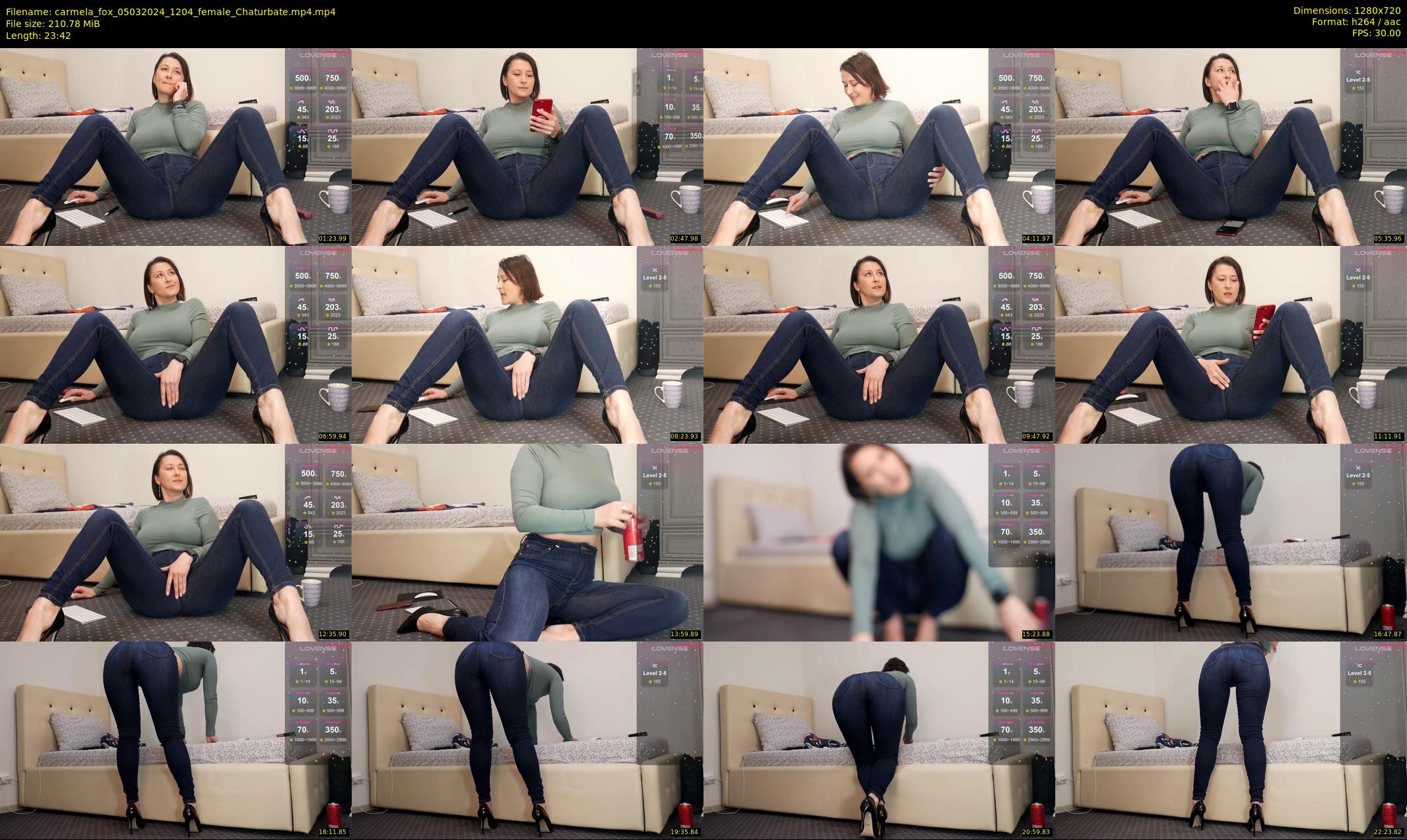 carmela_fox — 24 minute Chaturbate female cam show recording, 720p, Mar 5, 2024