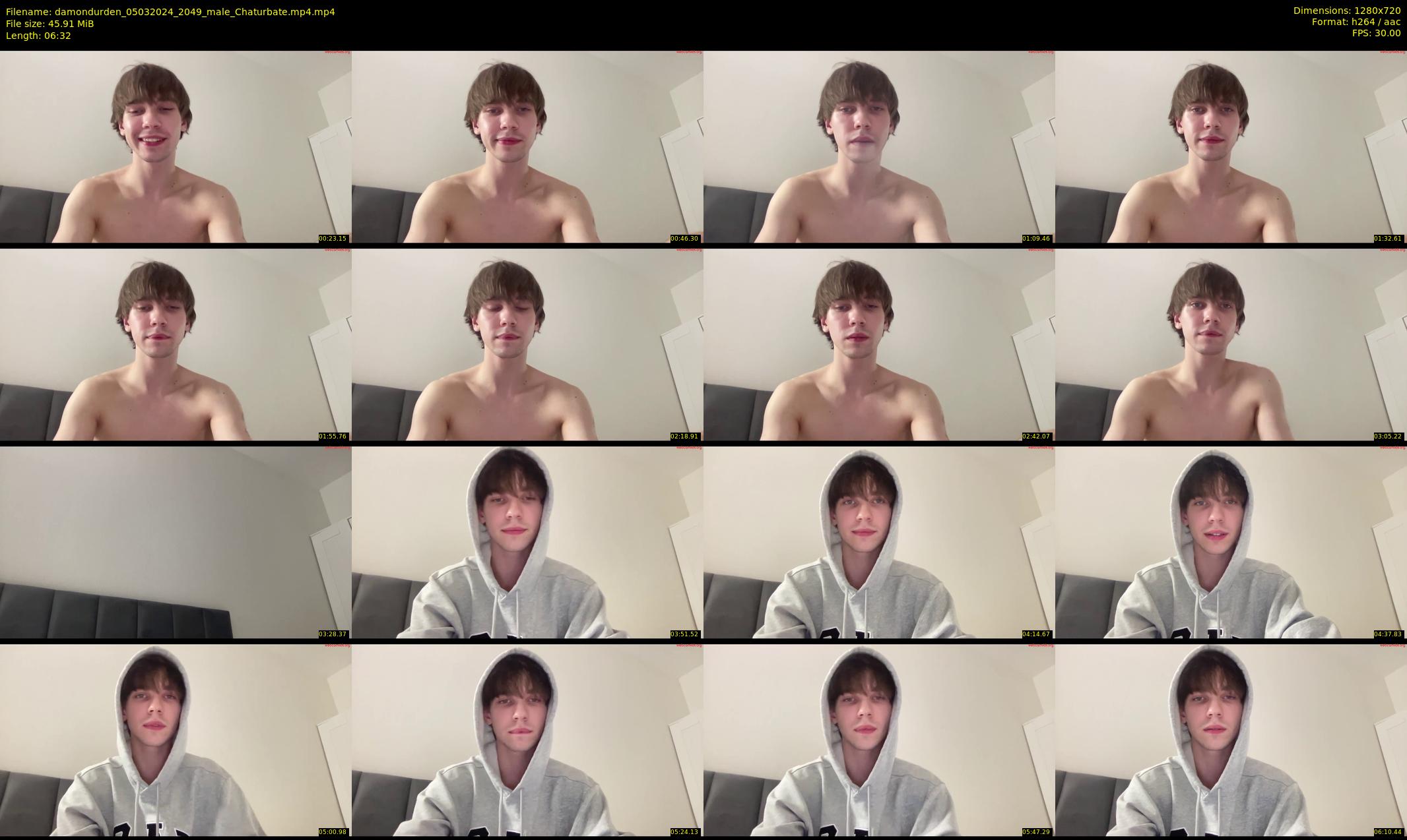 damondurden — 7 minute Chaturbate male cam show recording, 720p, Mar 5, 2024