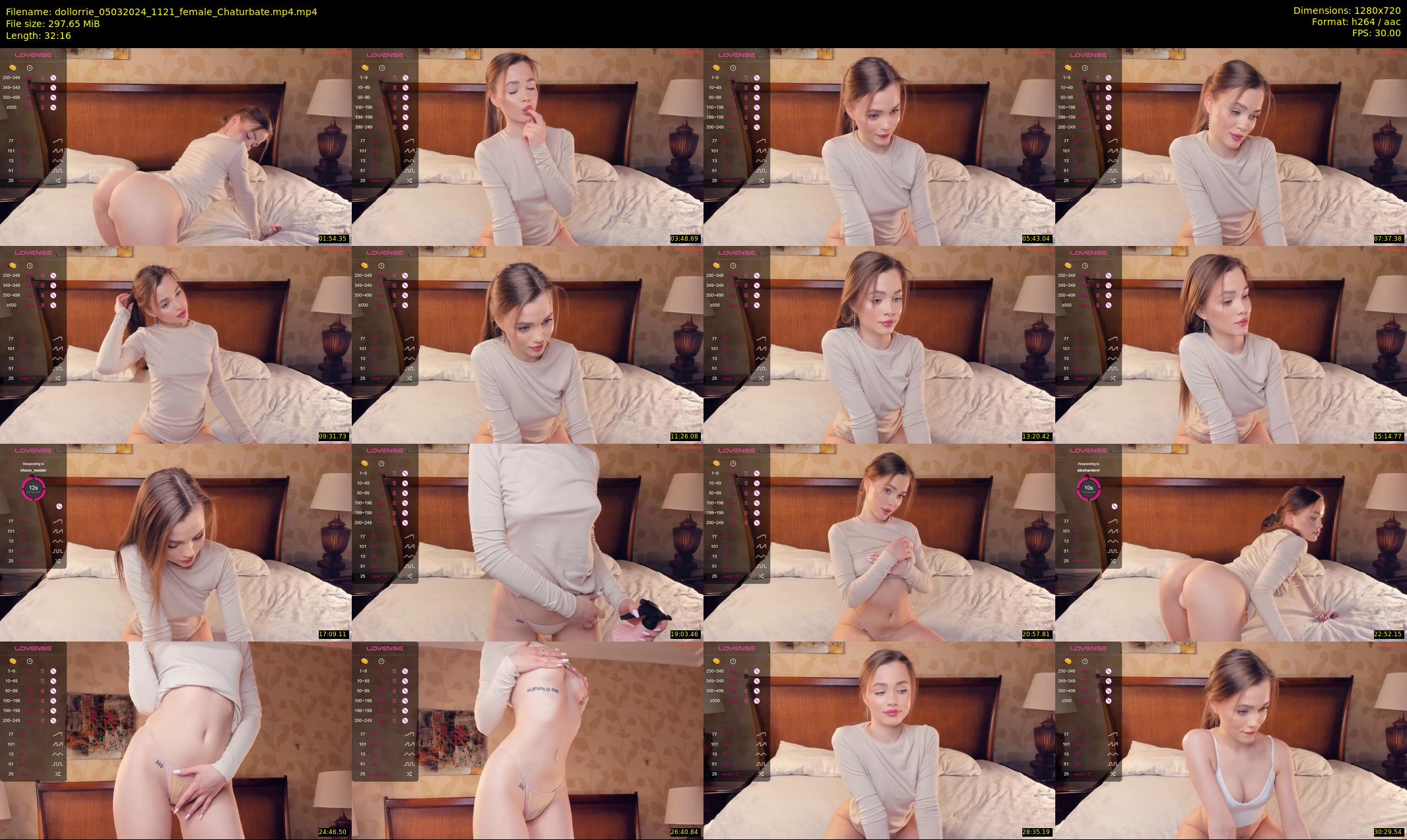 dollorrie — 33 minute Chaturbate couple cam show recording, 720p, Mar 5, 2024