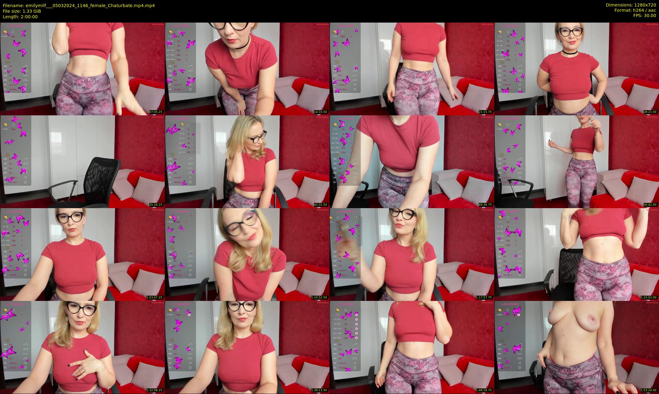 emilymilf__ — 120 minute Chaturbate female cam show recording, 720p, Mar 5, 2024