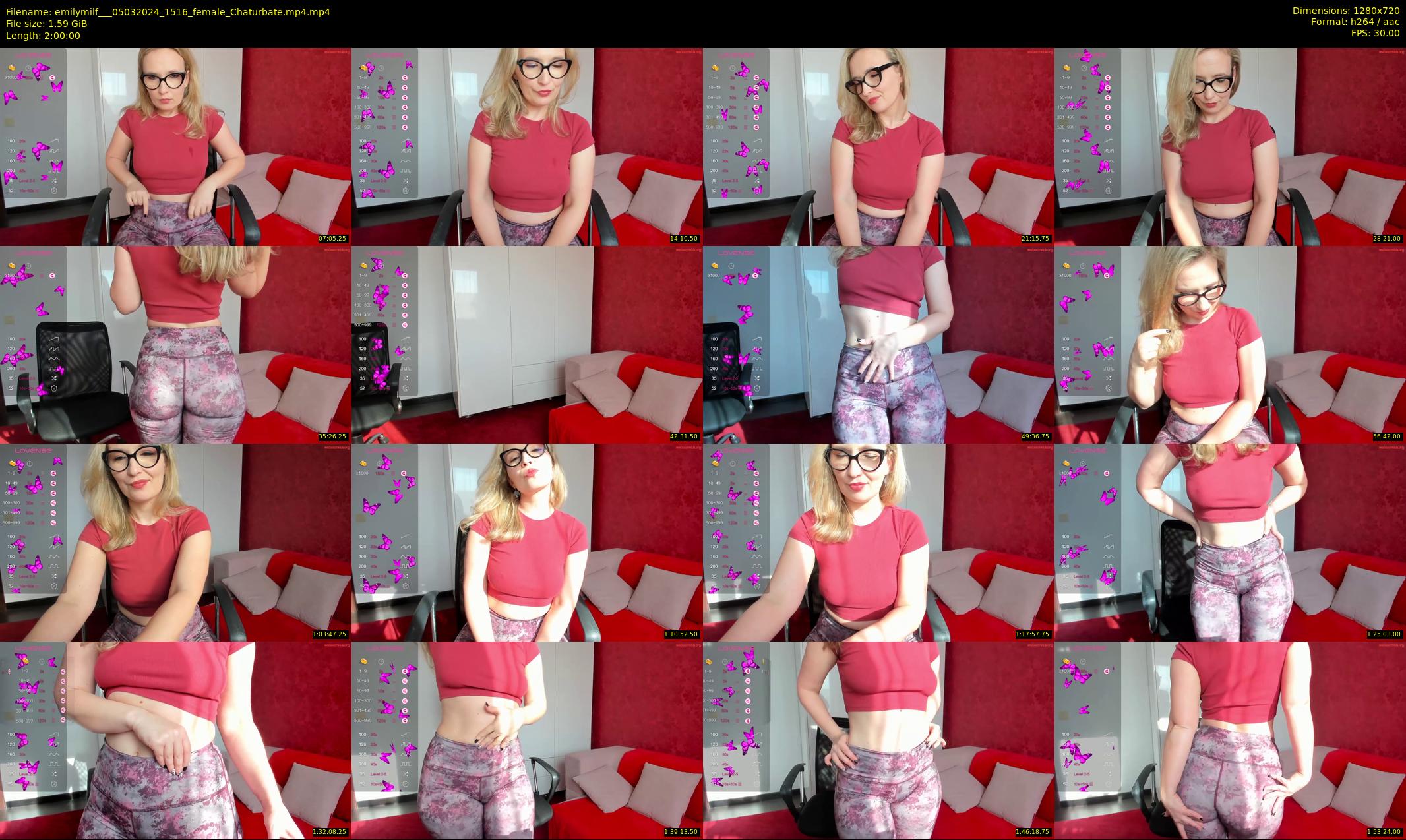 emilymilf__ — 120 minute Chaturbate female cam show recording, 720p, Mar 5, 2024