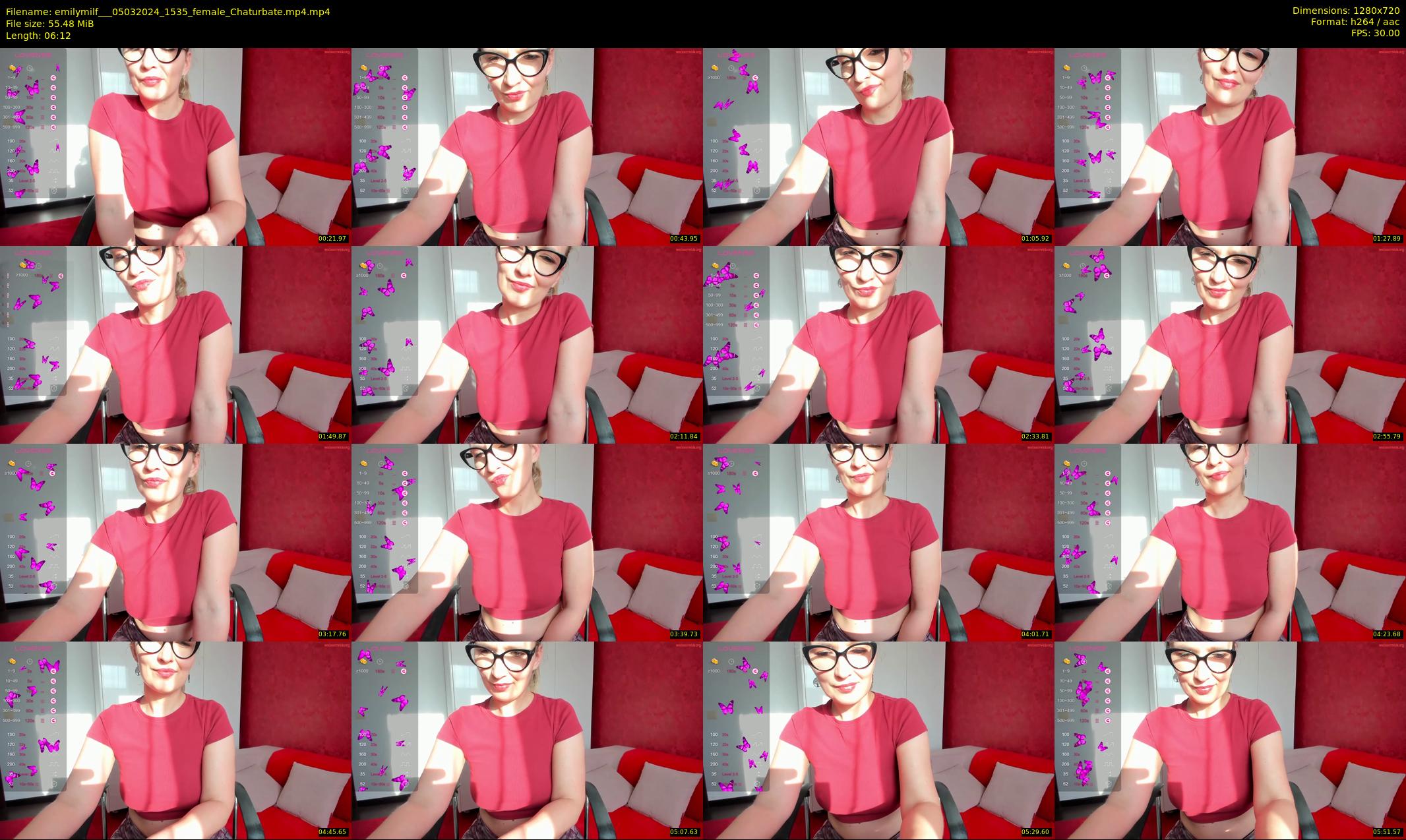 emilymilf__ — 7 minute Chaturbate female cam show recording, 720p, Mar 5, 2024