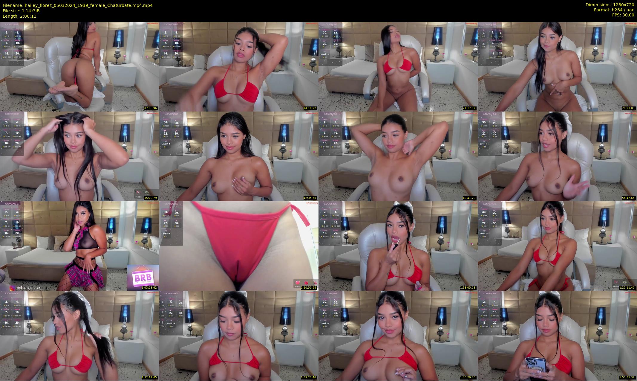 hailey_florez — 121 minute Chaturbate female cam show recording, 720p, Mar 5, 2024