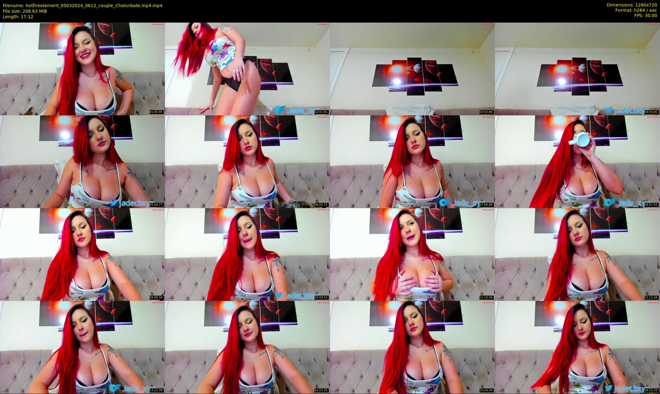 hotfireelement — 18 minute Chaturbate couple cam show recording, 720p, Mar 5, 2024