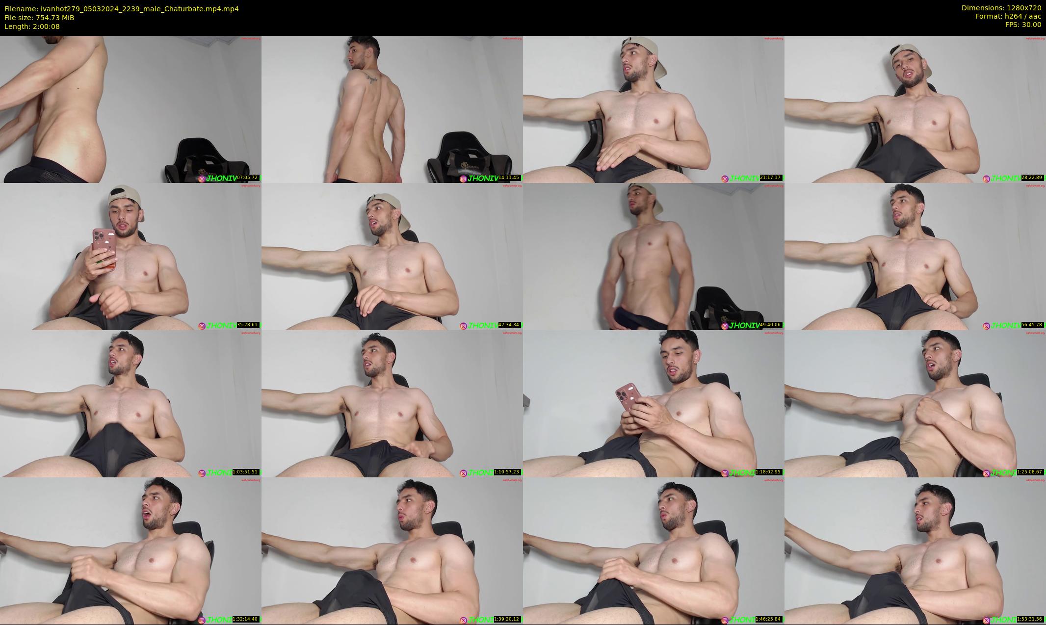 ivanhot279 — 121 minute Chaturbate male cam show recording, 720p, Mar 5, 2024