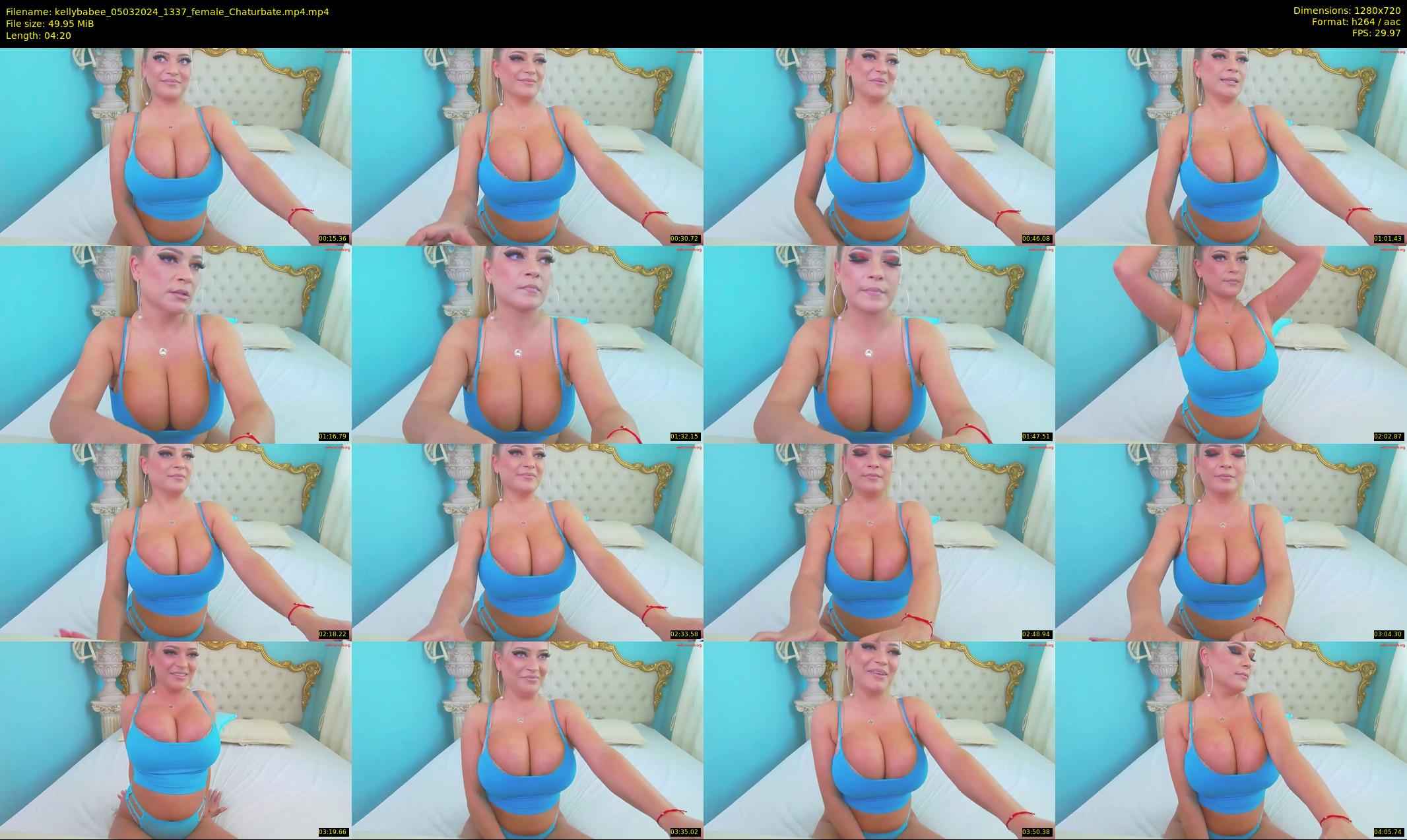 kellybabee — 5 minute Chaturbate female cam show recording, 720p, Mar 5, 2024