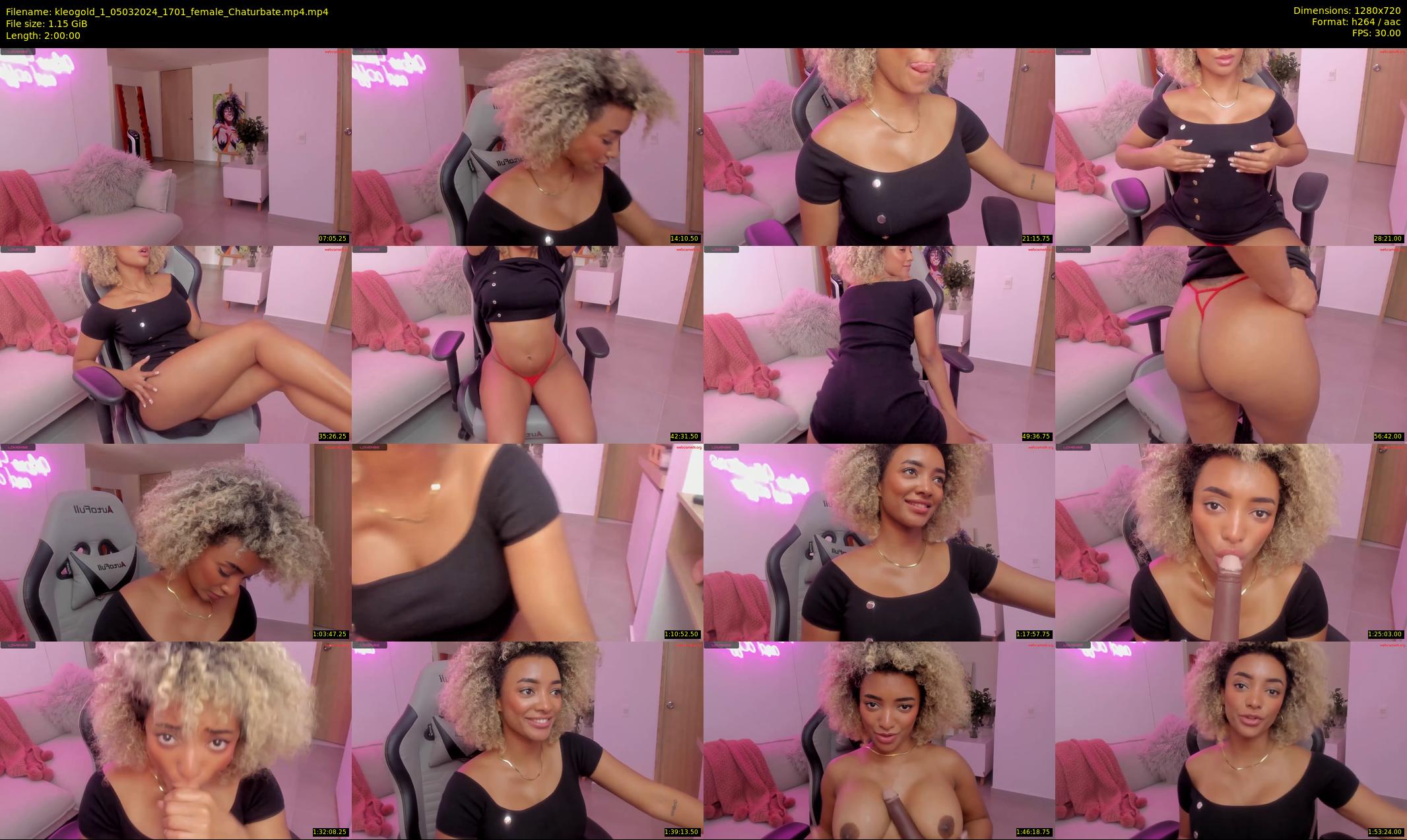 kleogold_1 — 120 minute Chaturbate female cam show recording, 720p, Mar 5, 2024