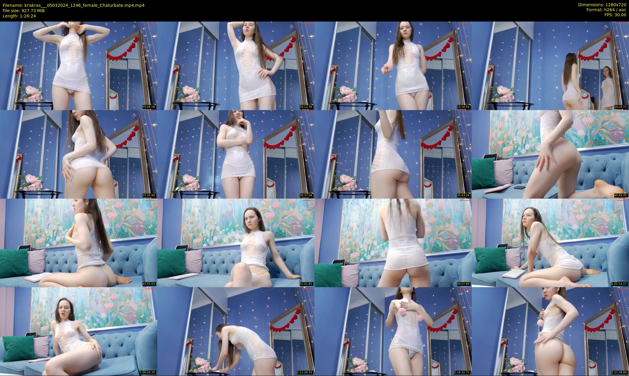 kriskras__ — 87 minute Chaturbate female cam show recording, 720p, Mar 5, 2024