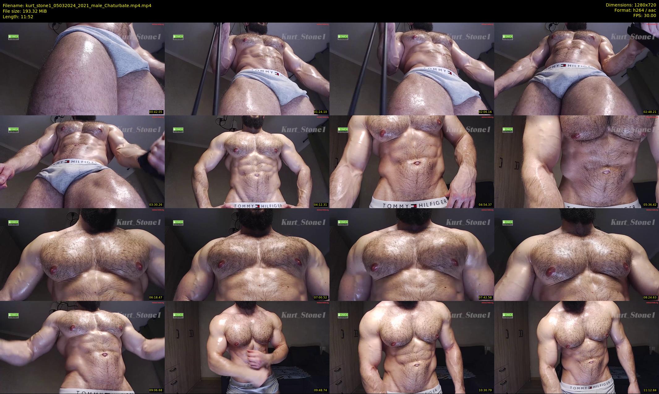 kurt_stone1 — 12 minute Chaturbate male cam show recording, 720p, Mar 5, 2024