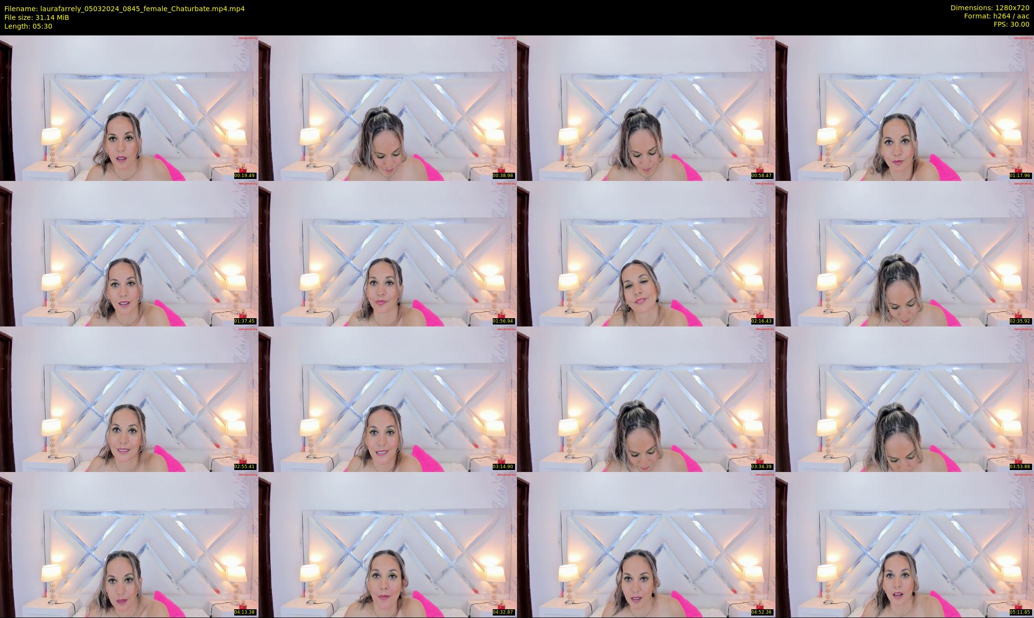 laurafarrely — 6 minute Chaturbate female cam show recording, 720p, Mar 5, 2024