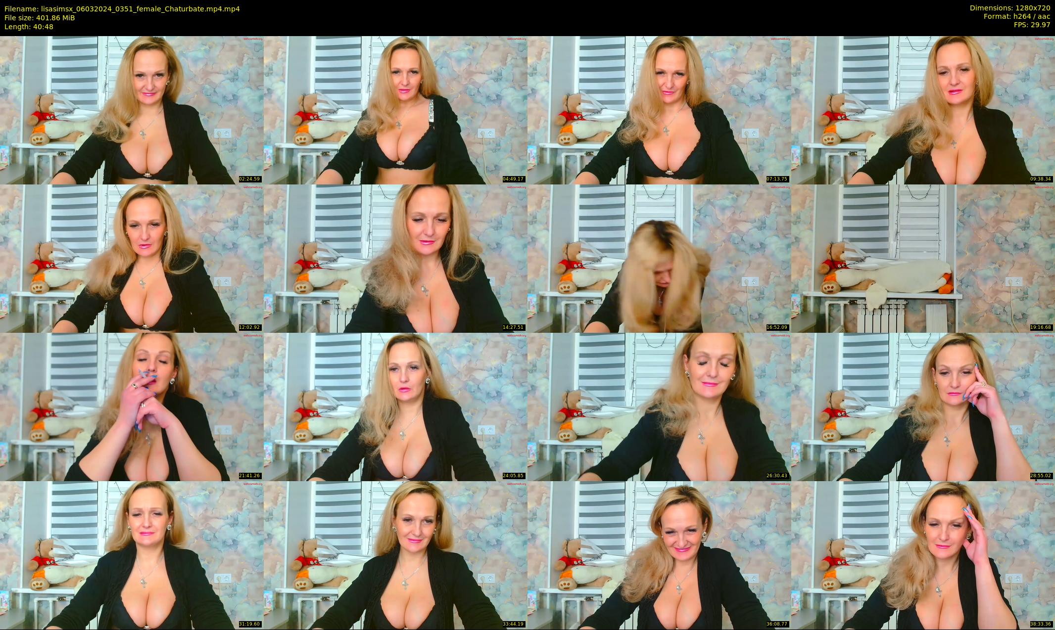 lisasimsx — 41 minute Chaturbate female cam show recording, 720p, Mar 6, 2024