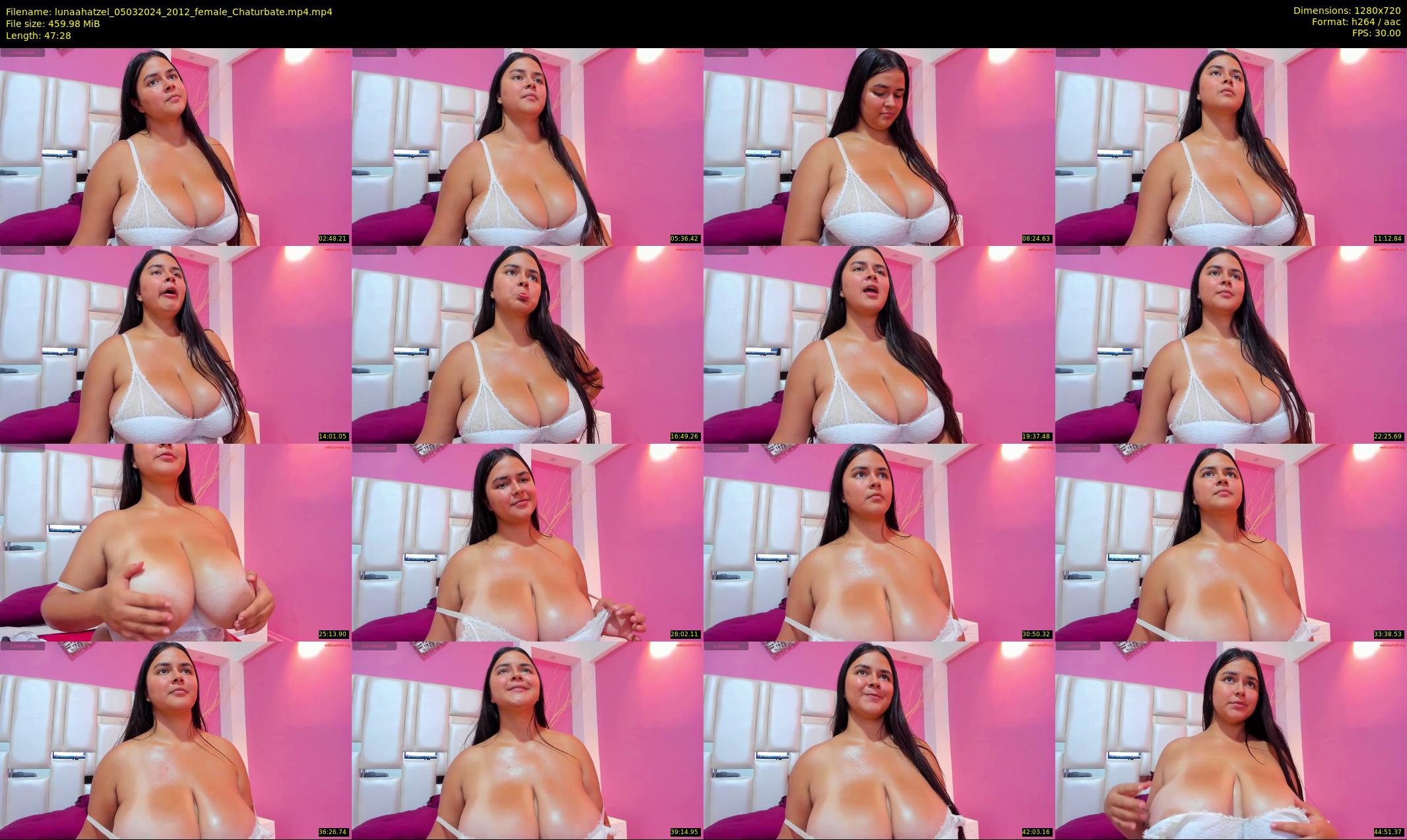 lunaahatzel — 48 minute Chaturbate female cam show recording, 720p, Mar 5, 2024