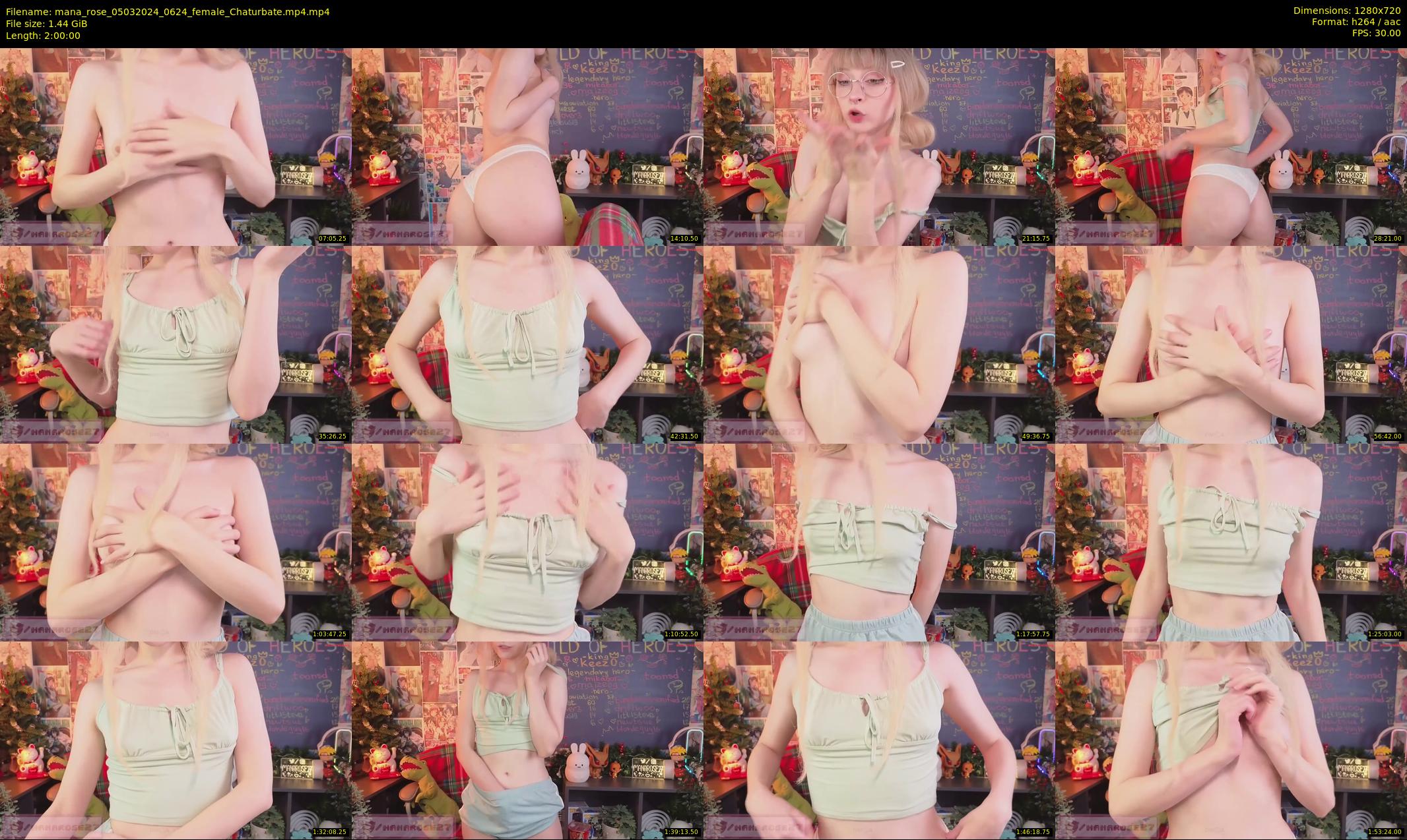 mana_rose — 120 minute Chaturbate female cam show recording, 720p, Mar 5, 2024