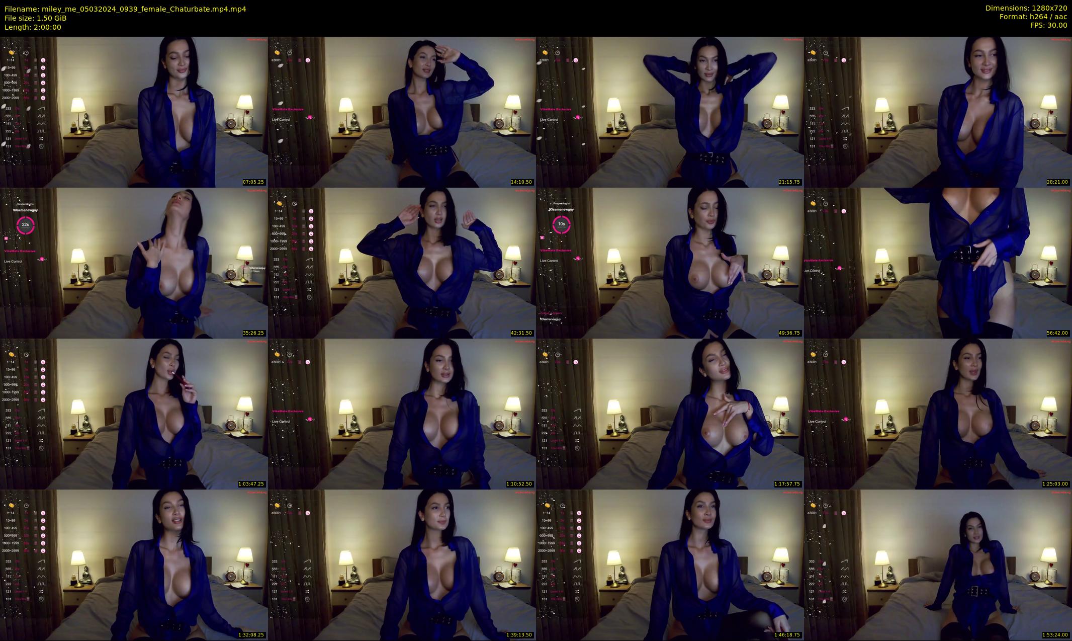 miley_me — 120 minute Chaturbate female cam show recording, 720p, Mar 5, 2024