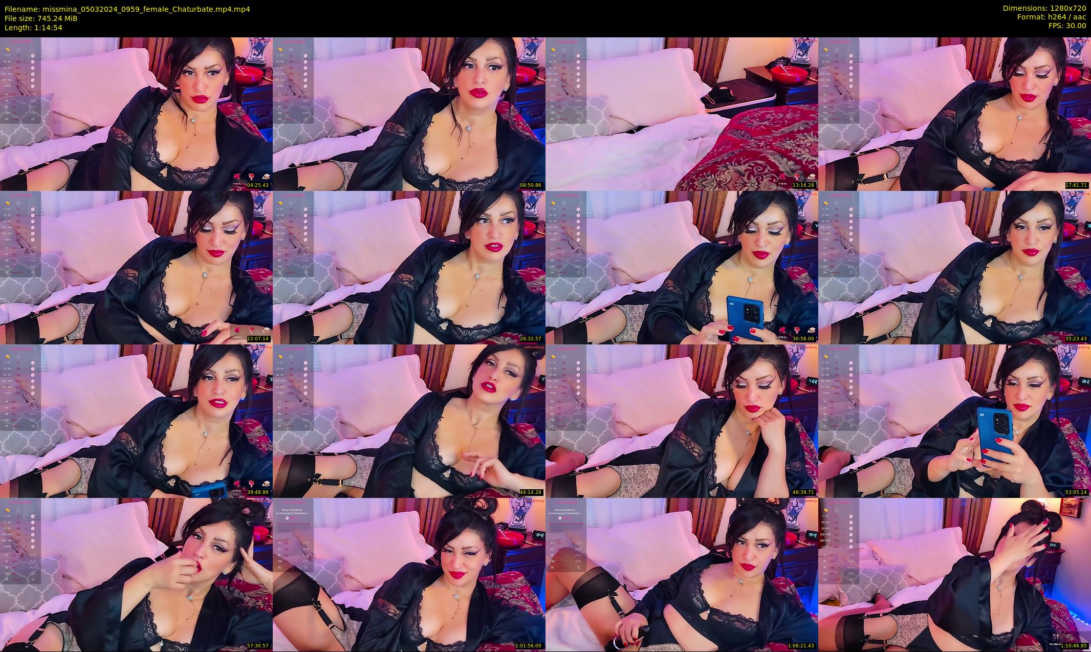 missmina — 75 minute Chaturbate female cam show recording, 720p, Mar 5, 2024