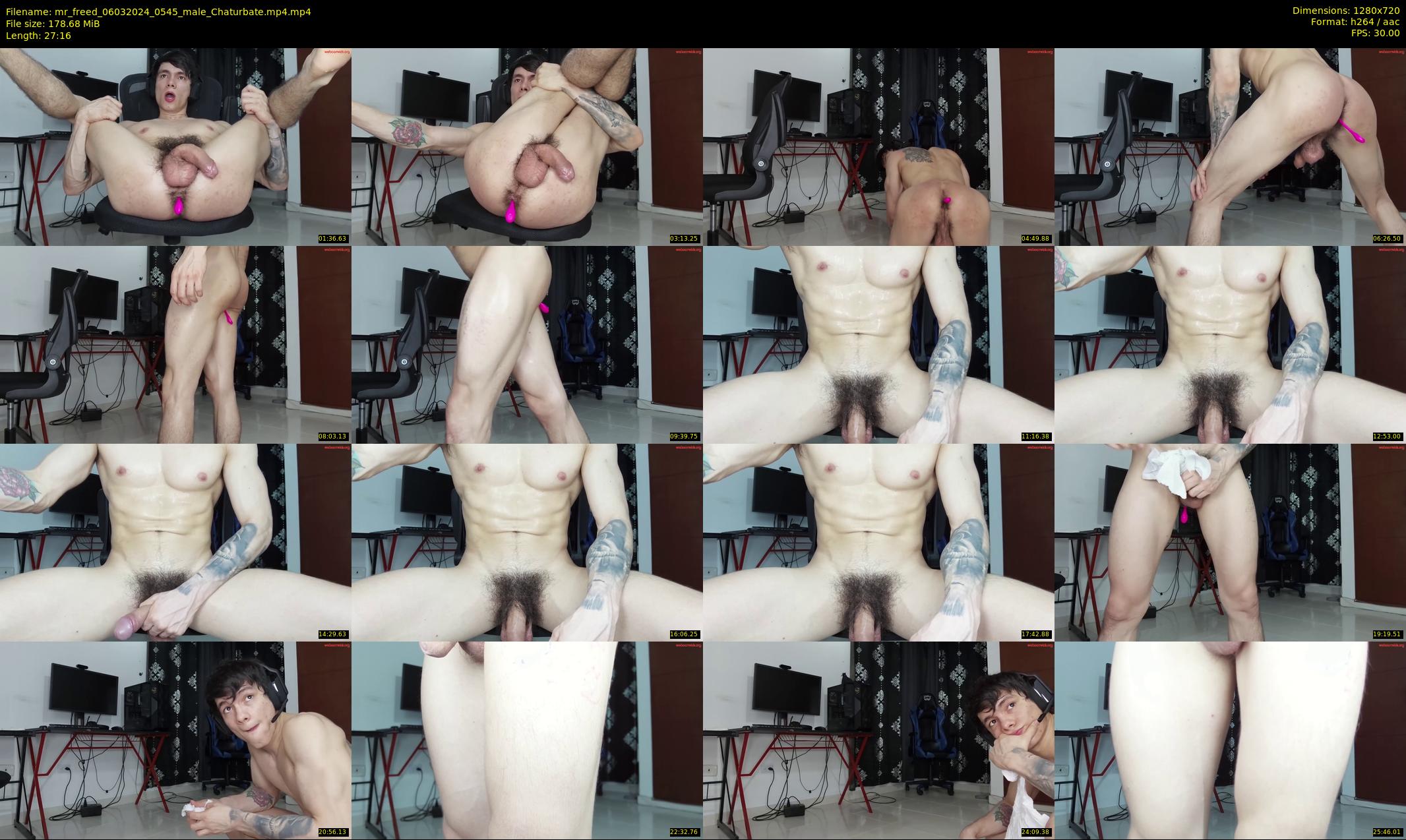 mr_freed — 28 minute Chaturbate male cam show recording, 720p, Mar 6, 2024