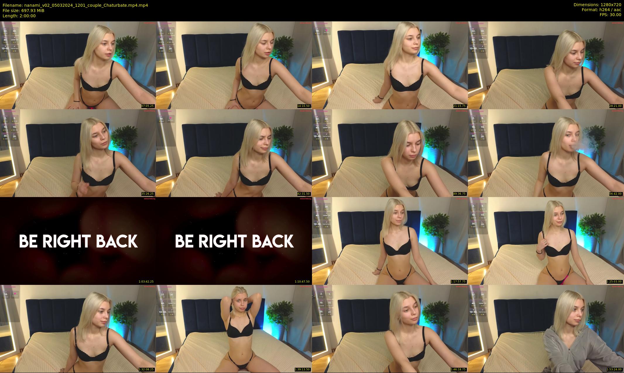 nanami_v02 — 120 minute Chaturbate couple cam show recording, 720p, Mar 5, 2024