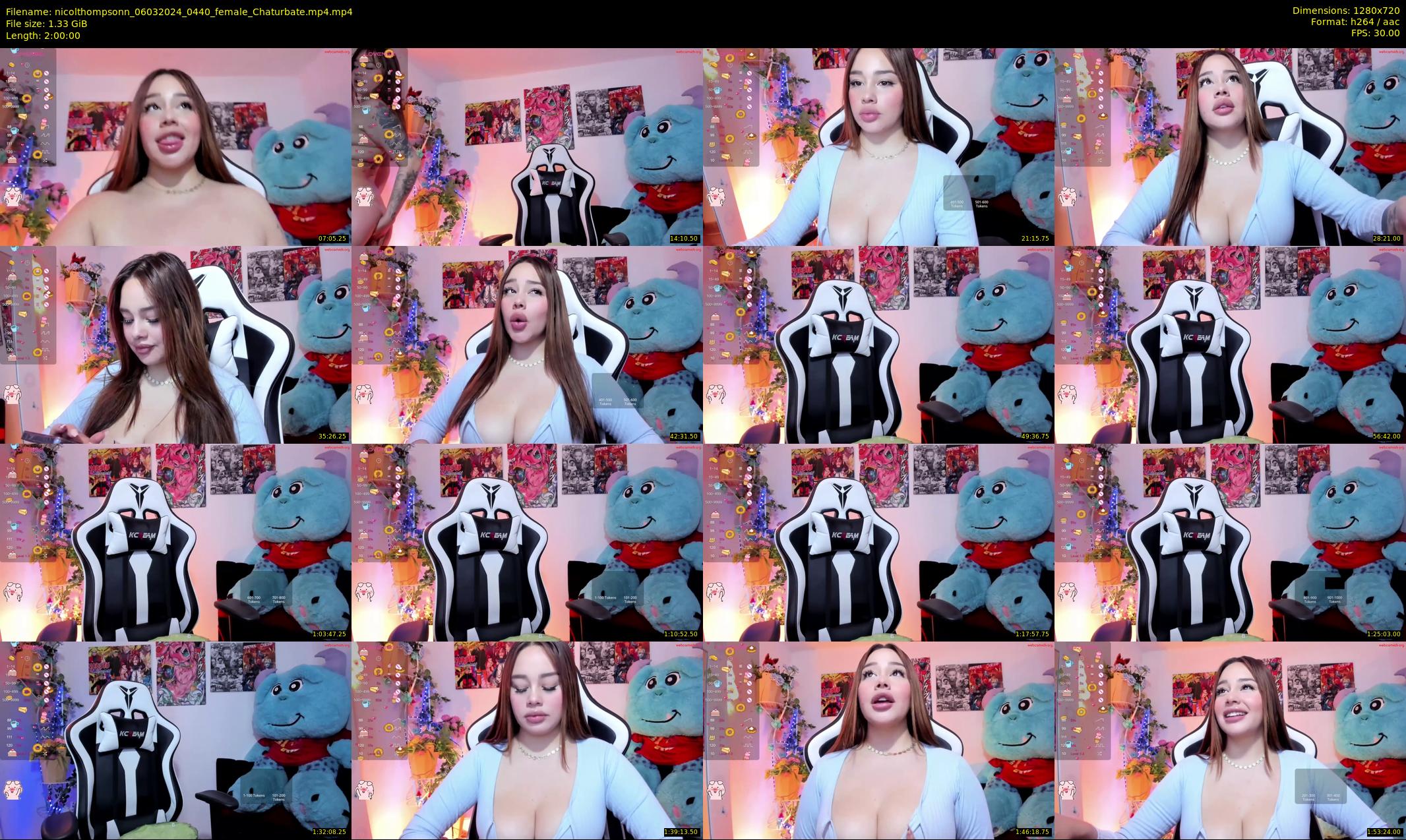 nicolthompsonn — 120 minute Chaturbate female cam show recording, 720p, Mar 6, 2024