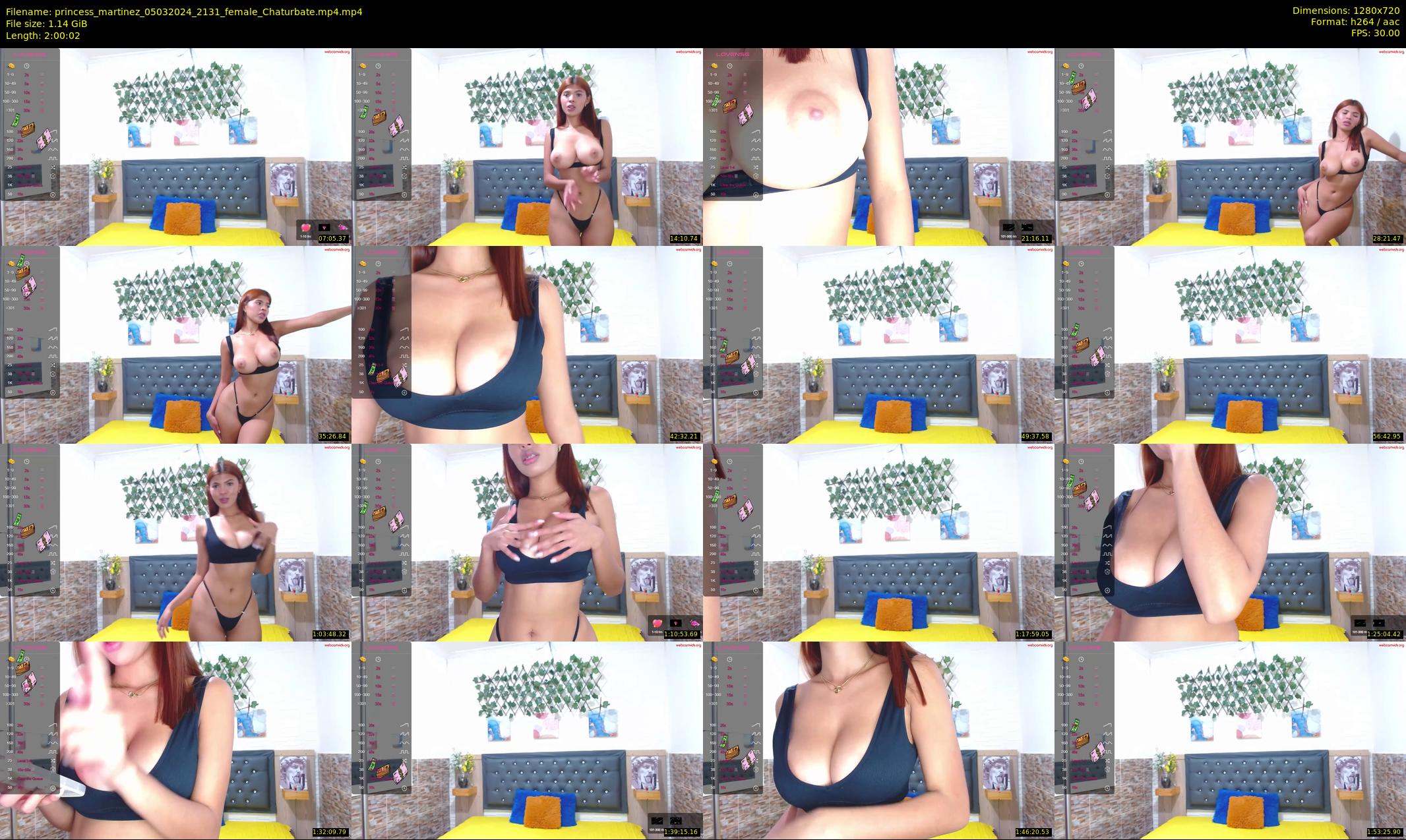 princess_martinez — 121 minute Chaturbate female cam show recording, 720p, Mar 5, 2024