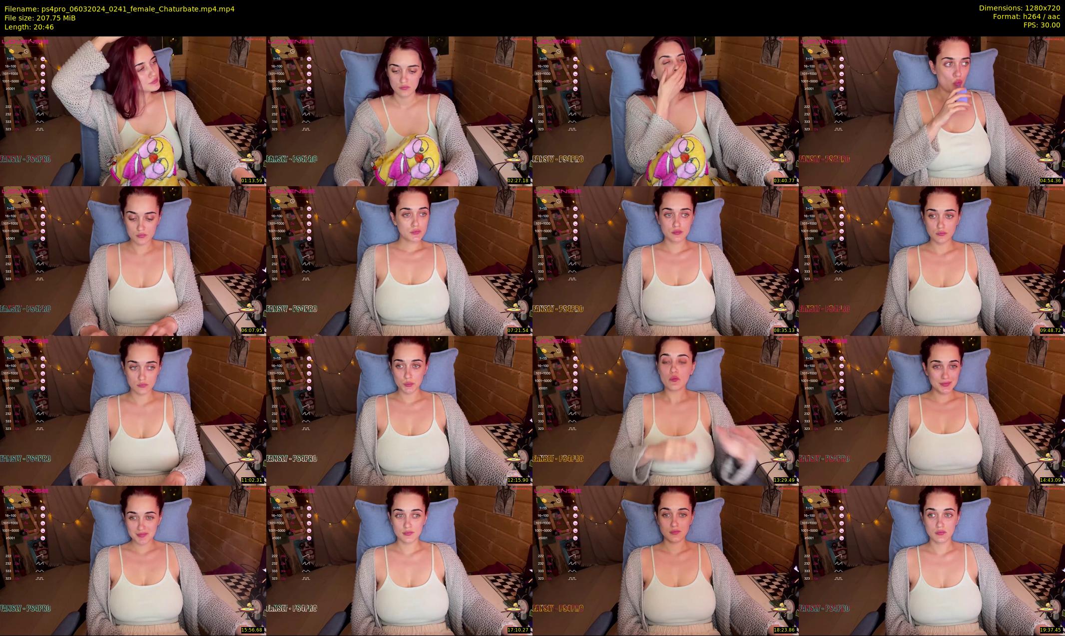 ps4pro — 21 minute Chaturbate female cam show recording, 720p, Mar 6, 2024