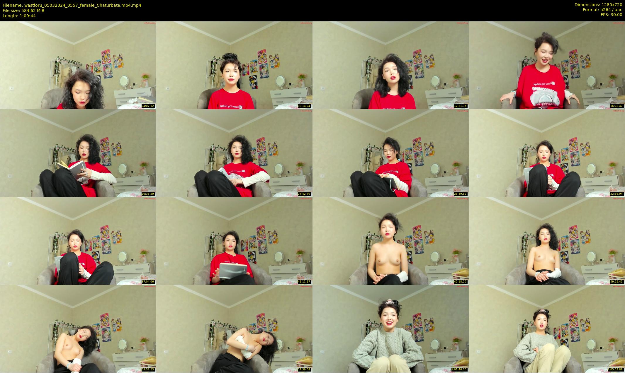 wastforu — 70 minute Chaturbate female cam show recording, 720p, Mar 5, 2024