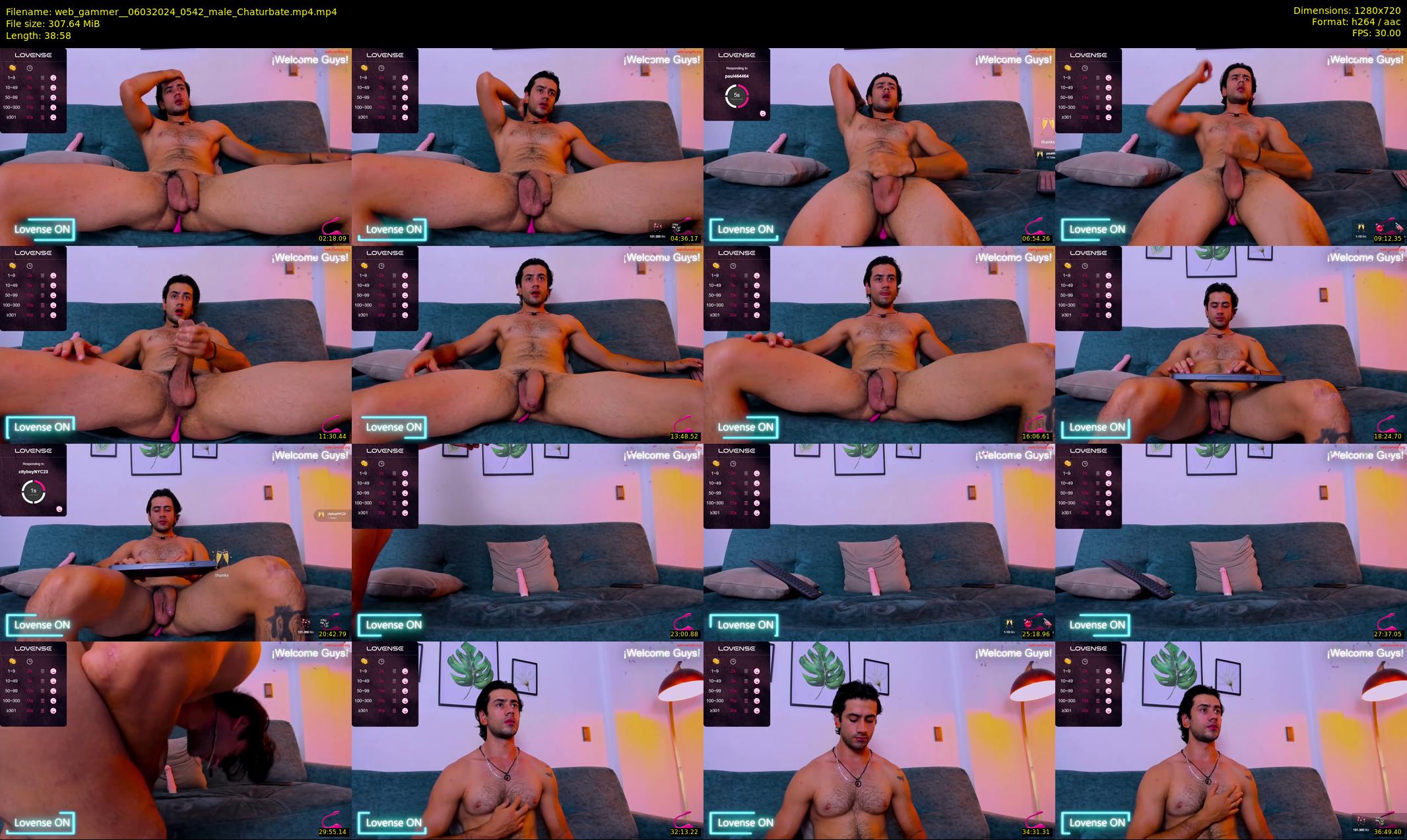 web_gammer_ — 39 minute Chaturbate male cam show recording, 720p, Mar 6, 2024