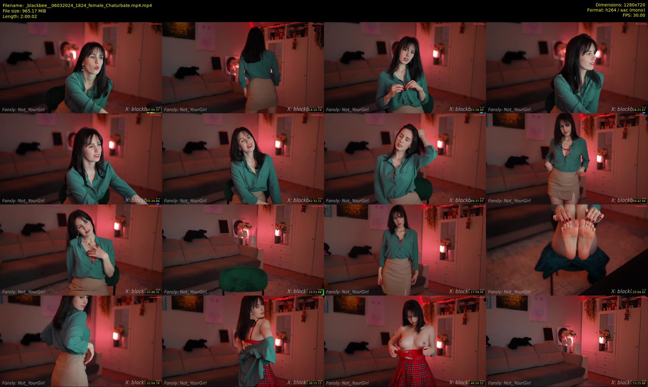_blackbee_ — 121 minute Chaturbate female cam show recording, 720p, Mar 6, 2024