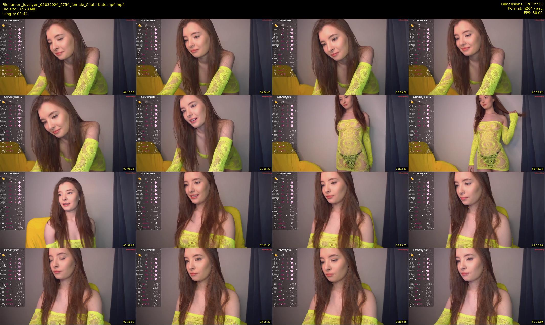 _lovelyen — 4 minute Chaturbate female cam show recording, 720p, Mar 6, 2024