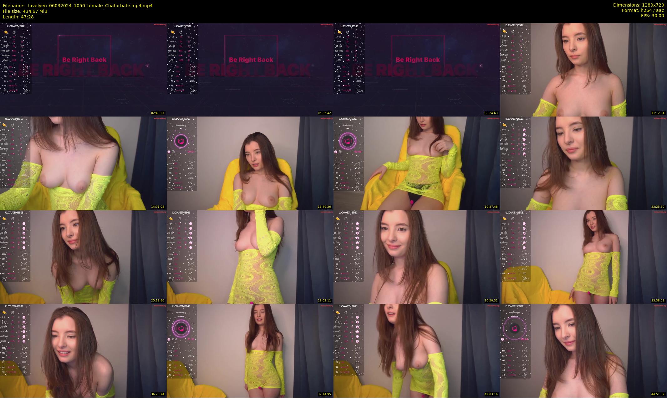 _lovelyen — 48 minute Chaturbate female cam show recording, 720p, Mar 6, 2024