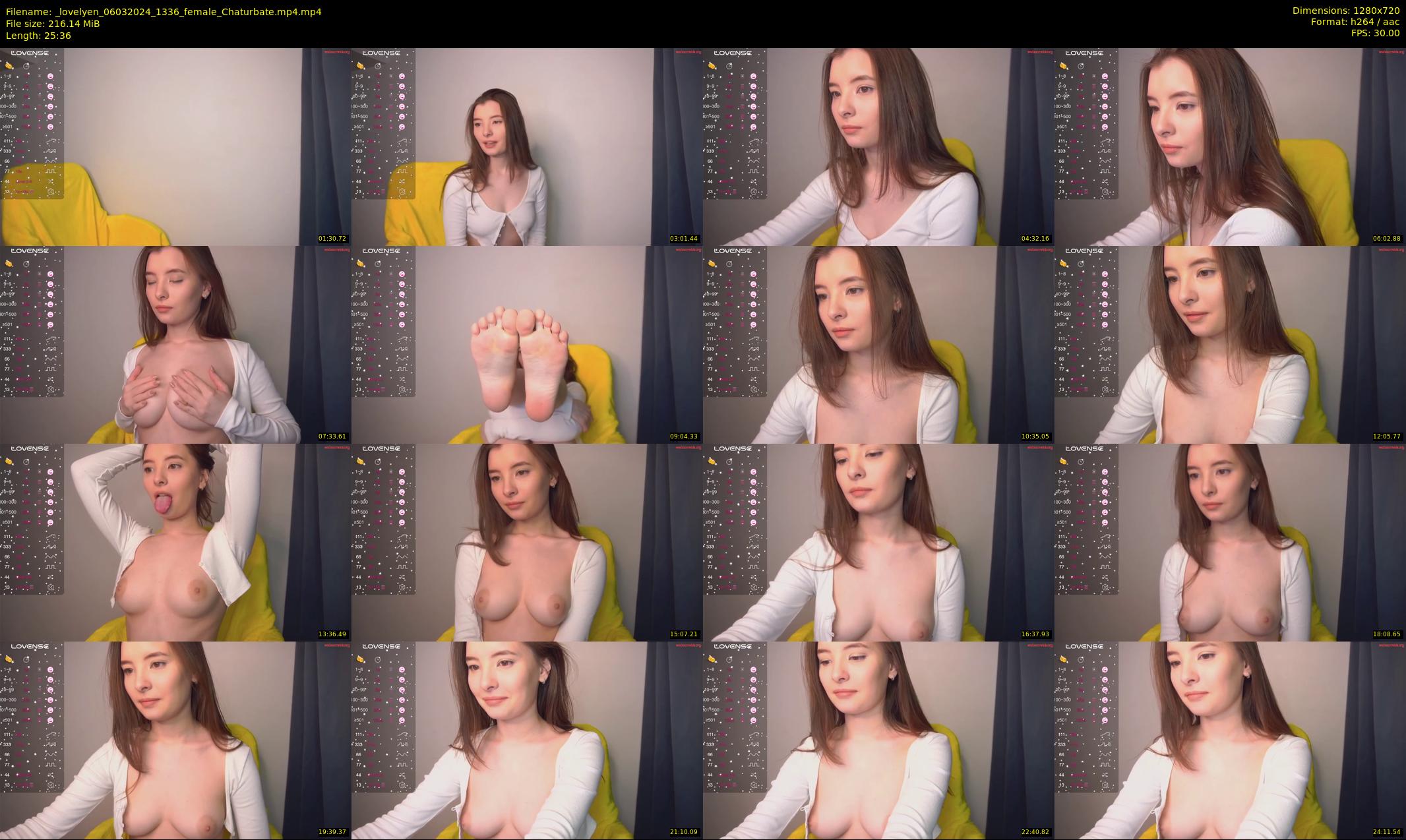 _lovelyen — 26 minute Chaturbate female cam show recording, 720p, Mar 6, 2024