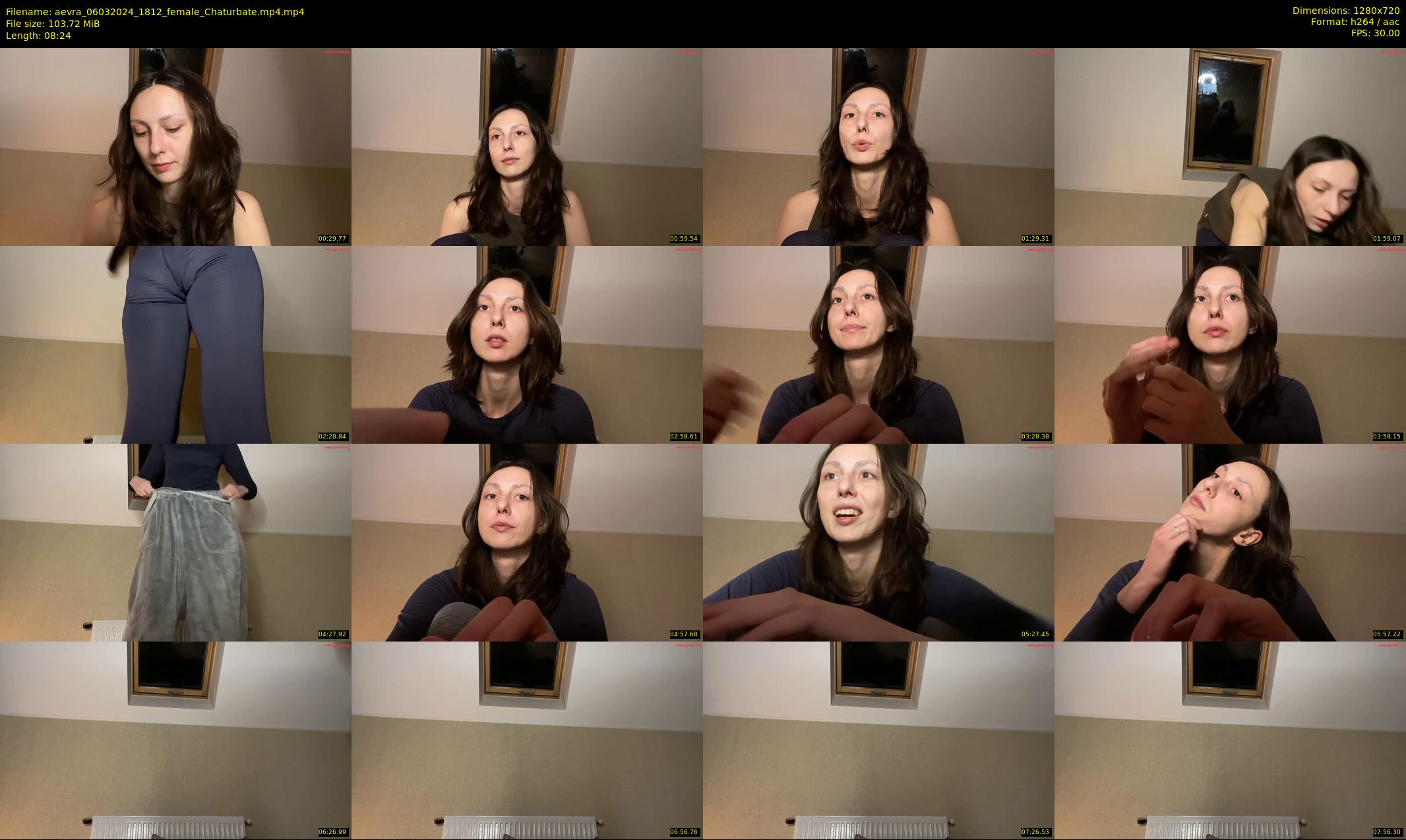 aevra — 9 minute Chaturbate female cam show recording, 720p, Mar 6, 2024